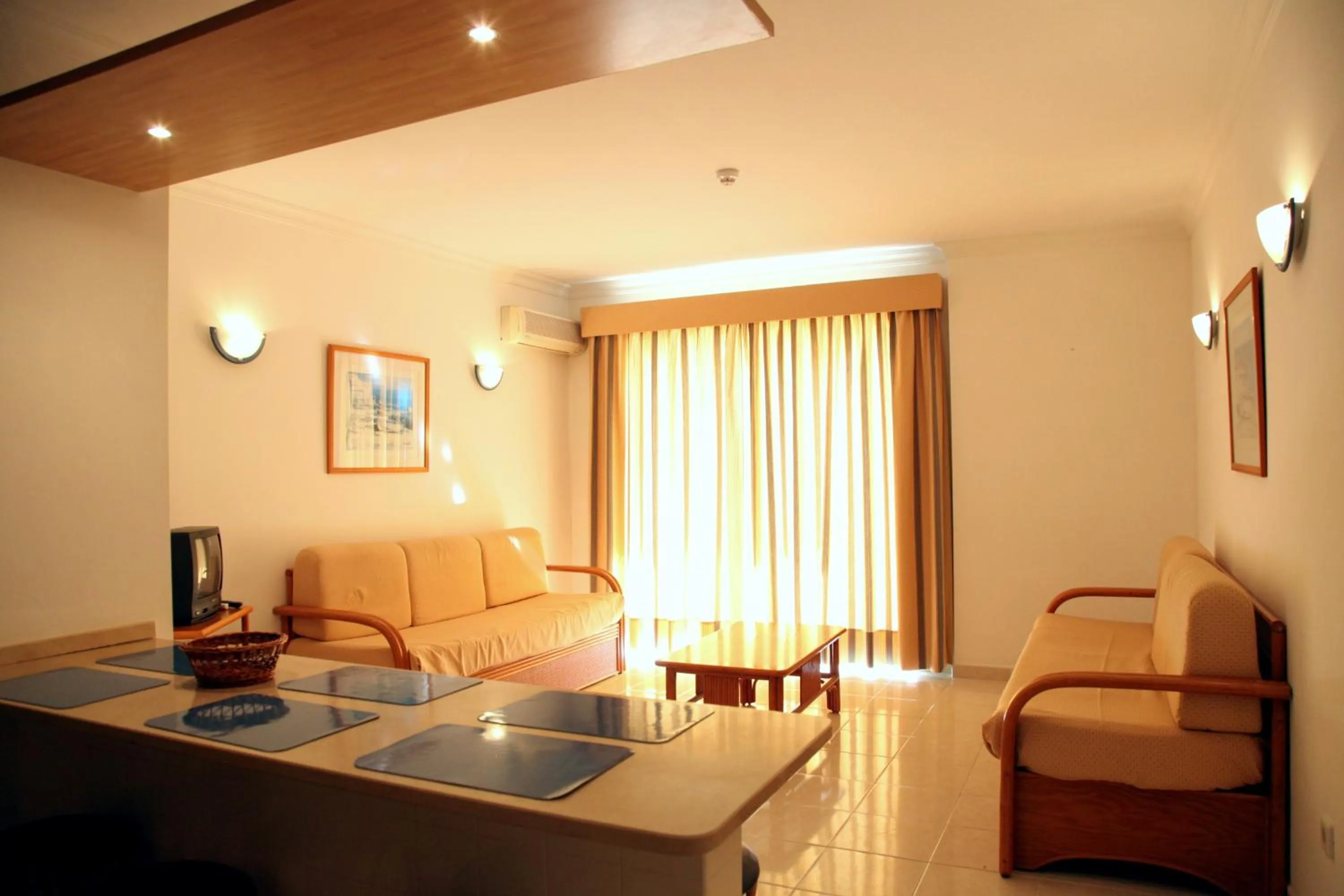 Living room in Aparthotel Calema Avenida Jardim