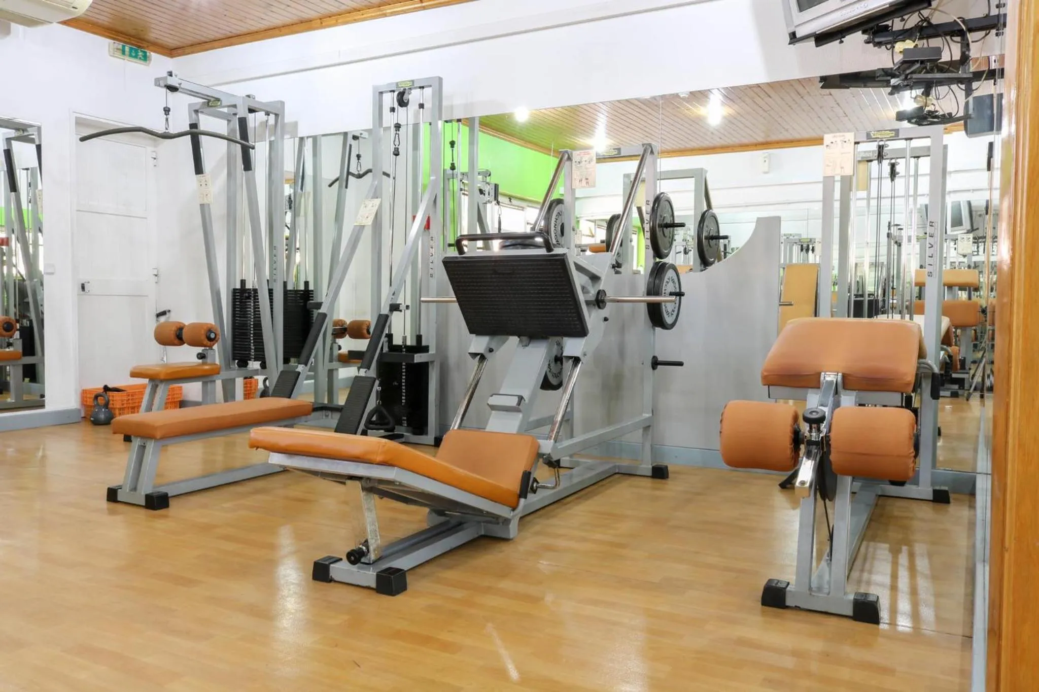 Fitness centre/facilities in Aparthotel Calema Avenida Jardim