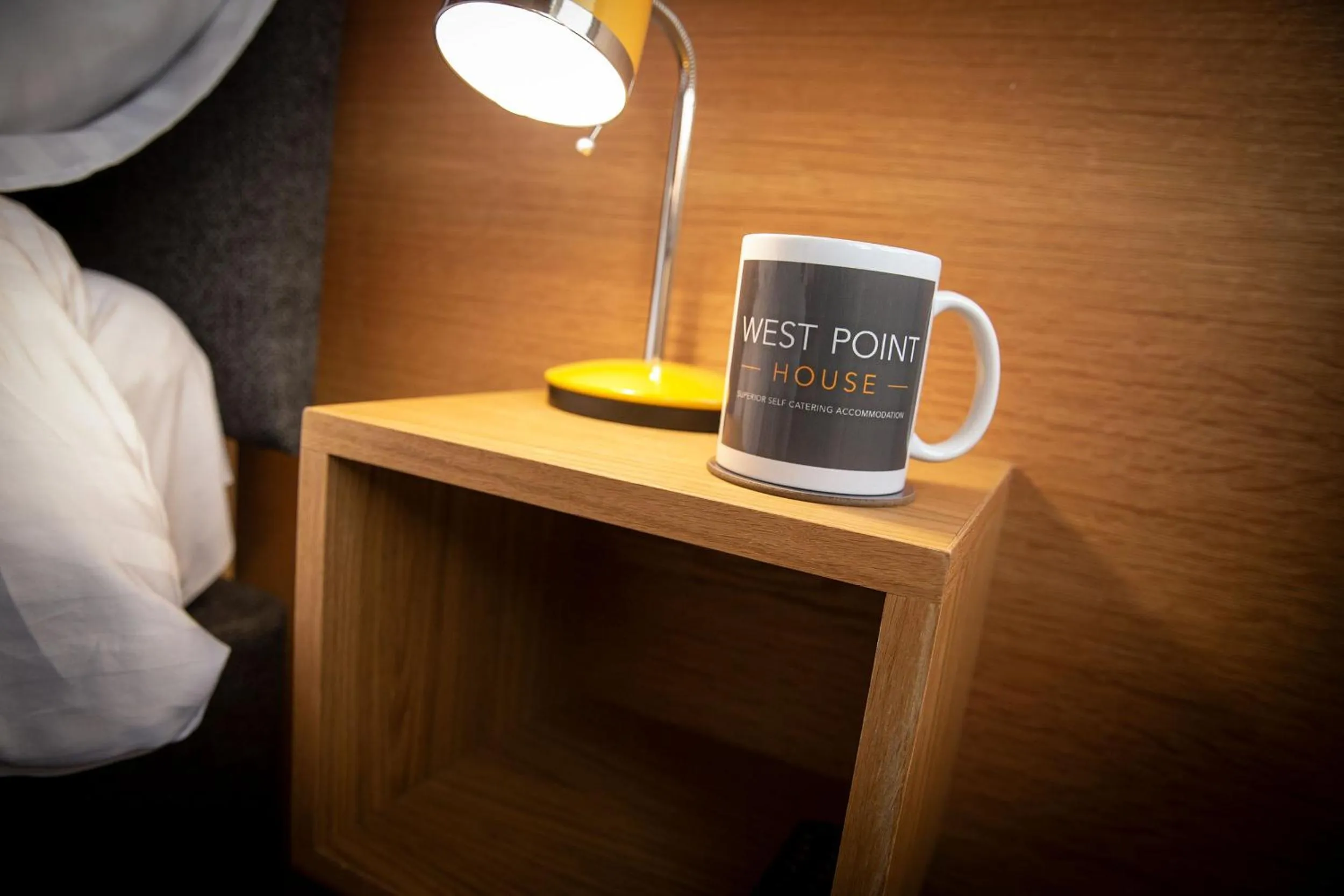 Bed in West Point House