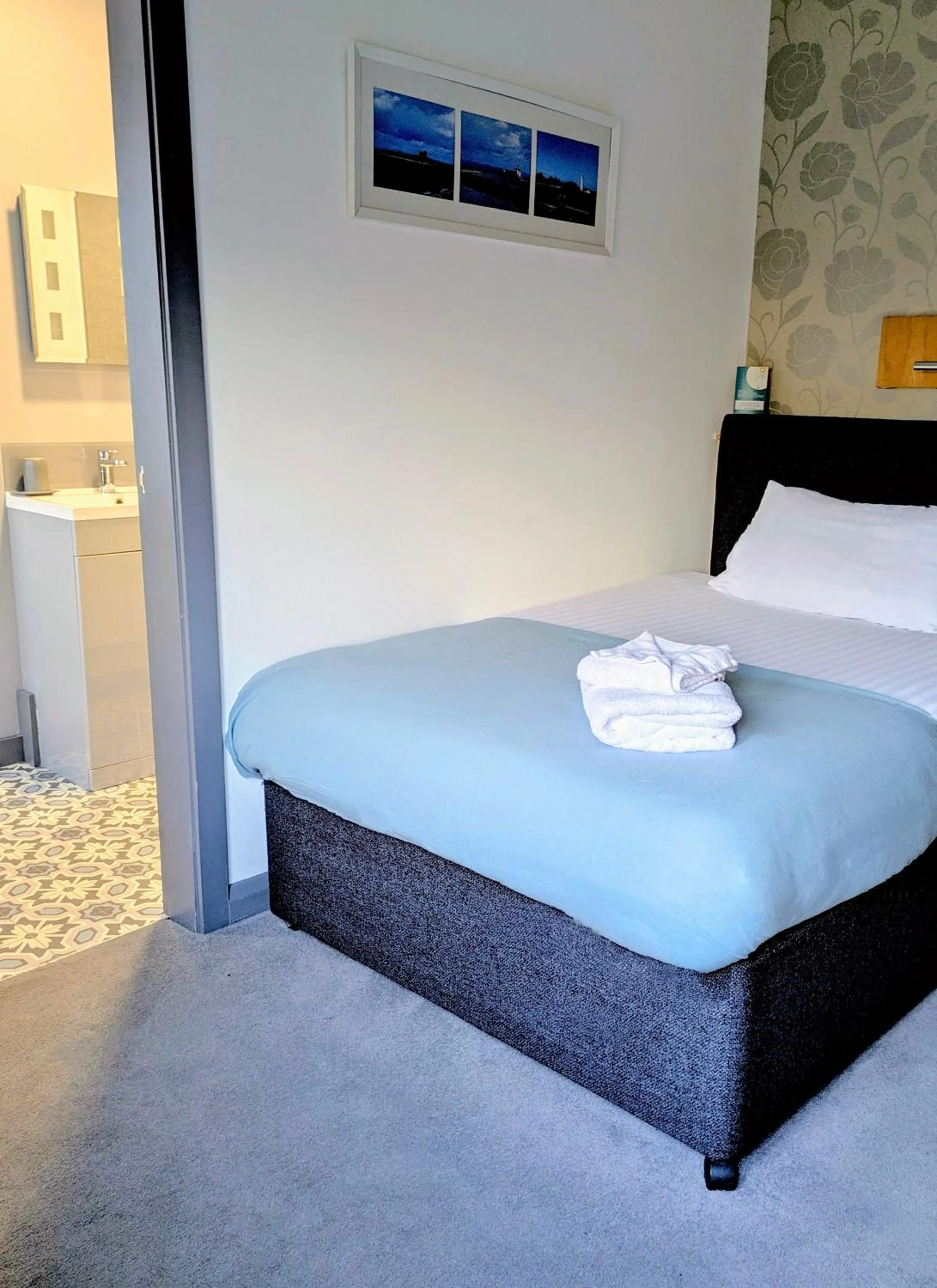 Bed in West Point House