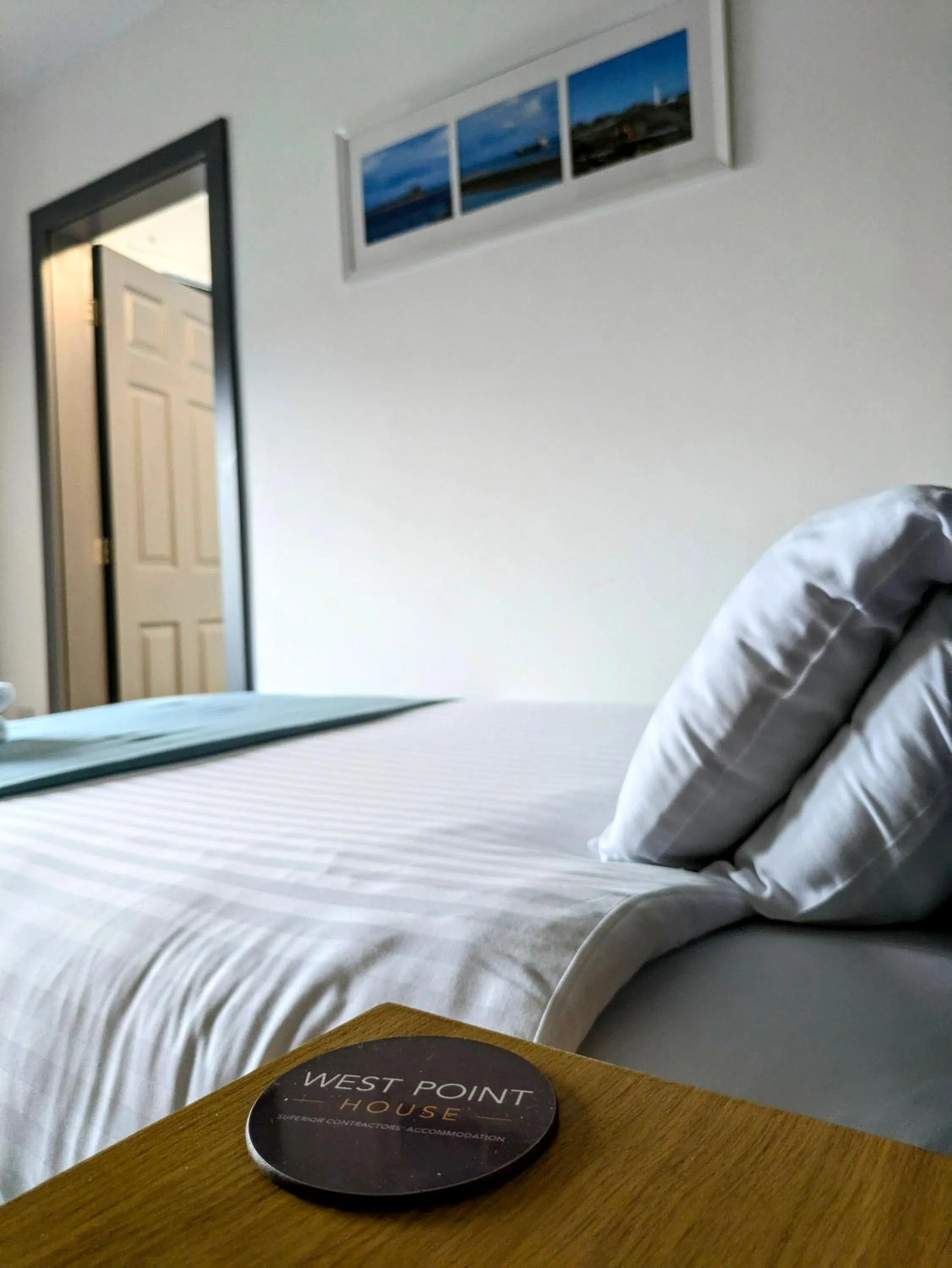 Bed in West Point House