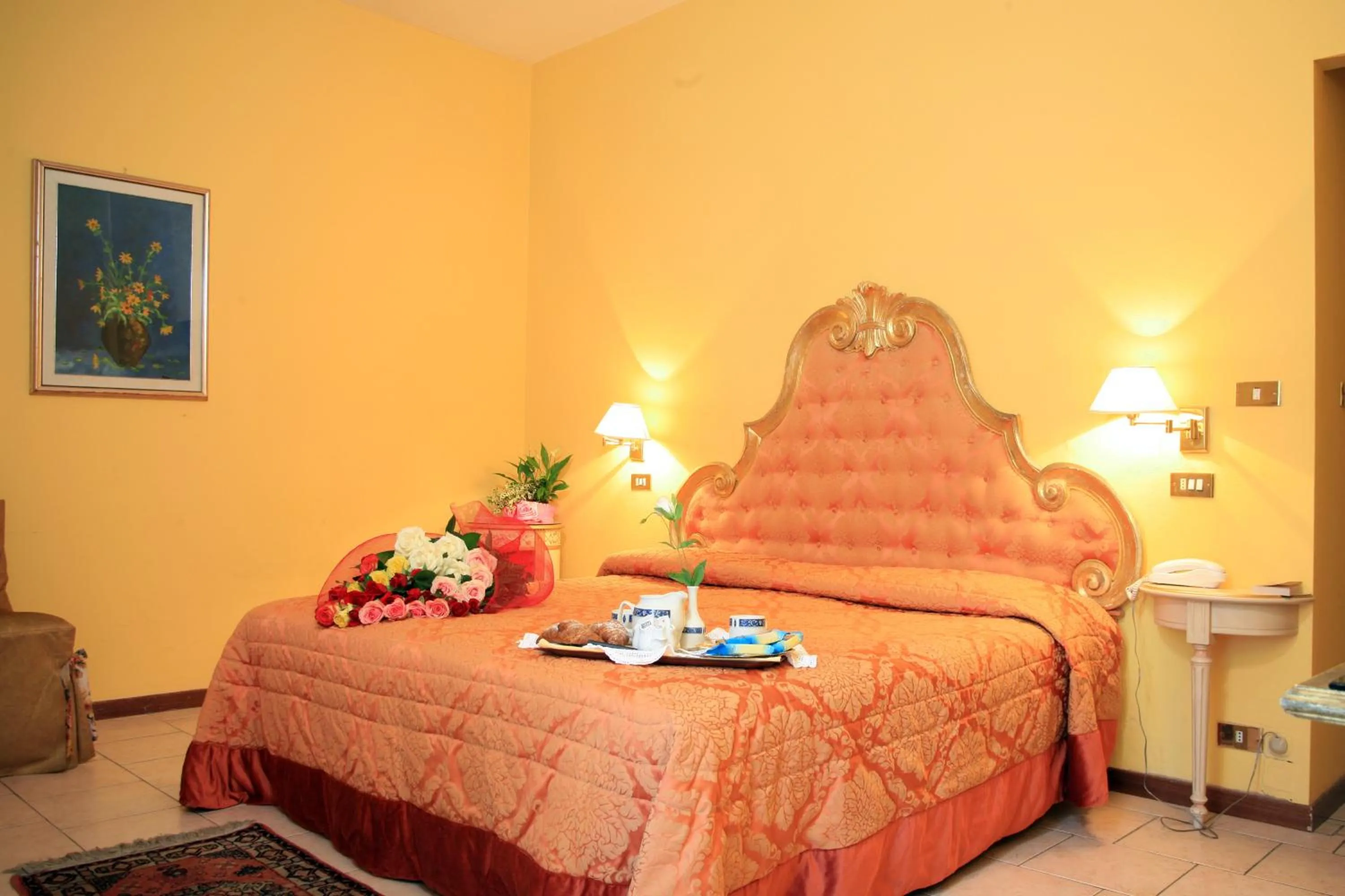 Bed in Hotel Nuovo Savi