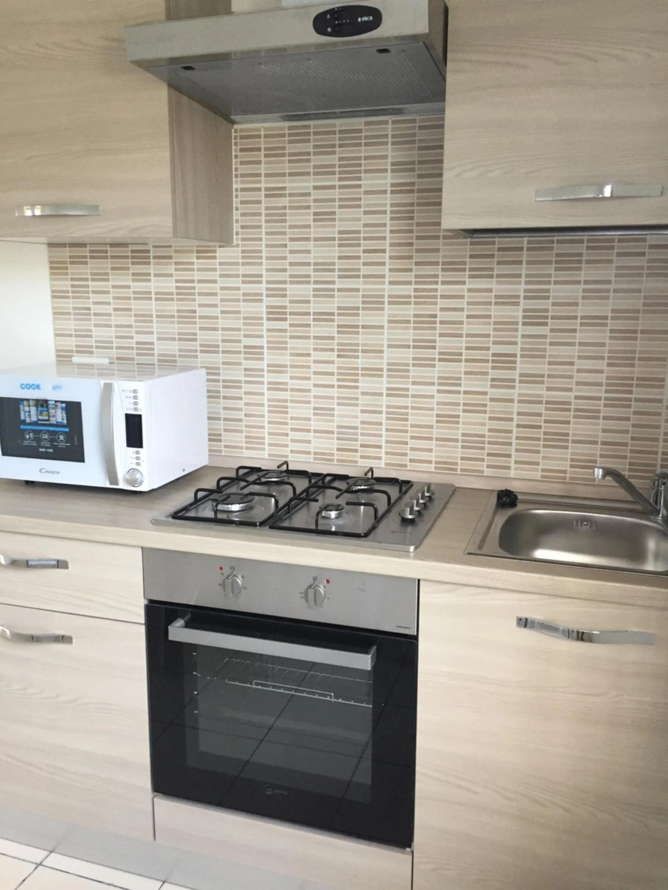 Communal kitchen in Veda elegant rooms