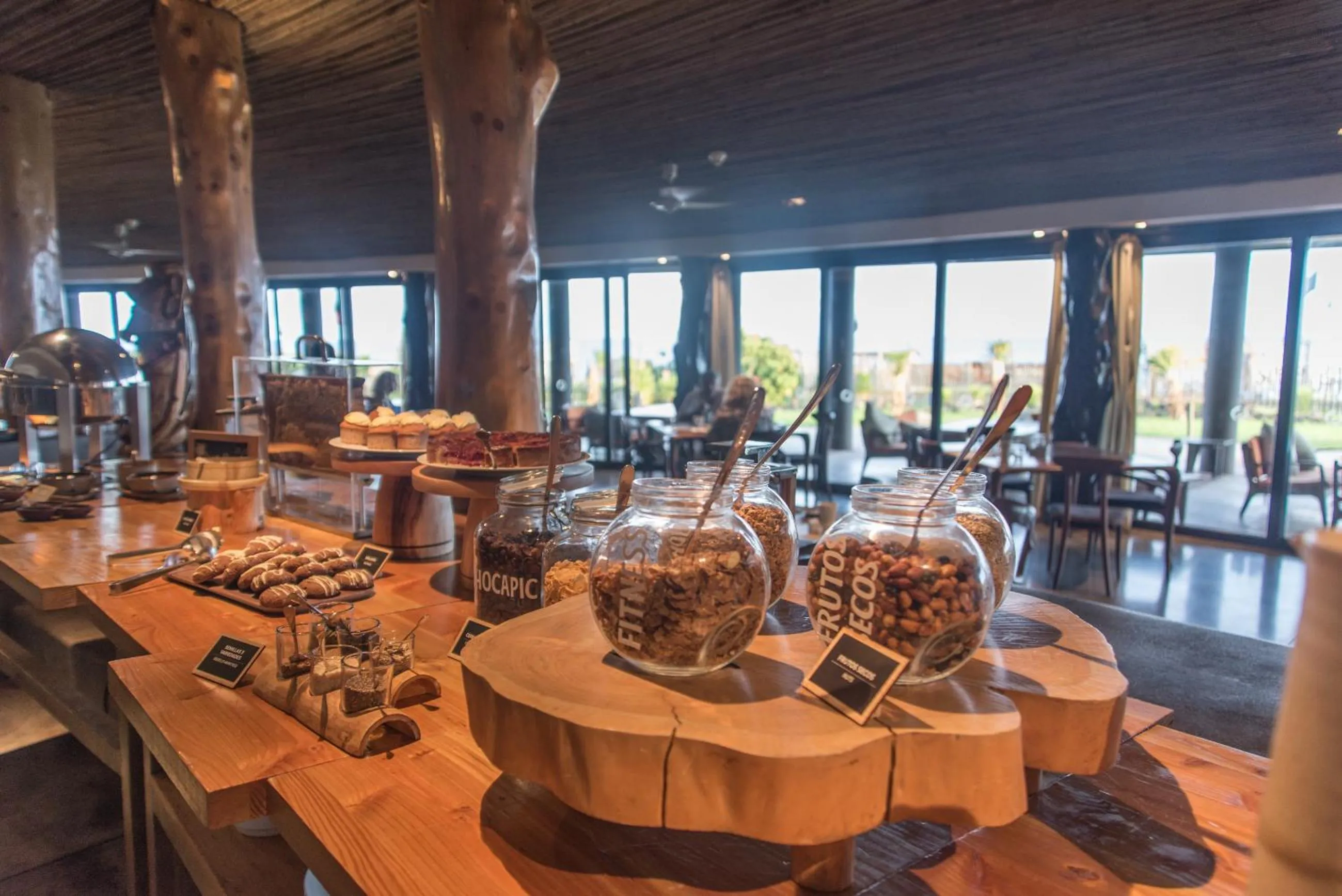 Buffet breakfast in Nayara Hangaroa