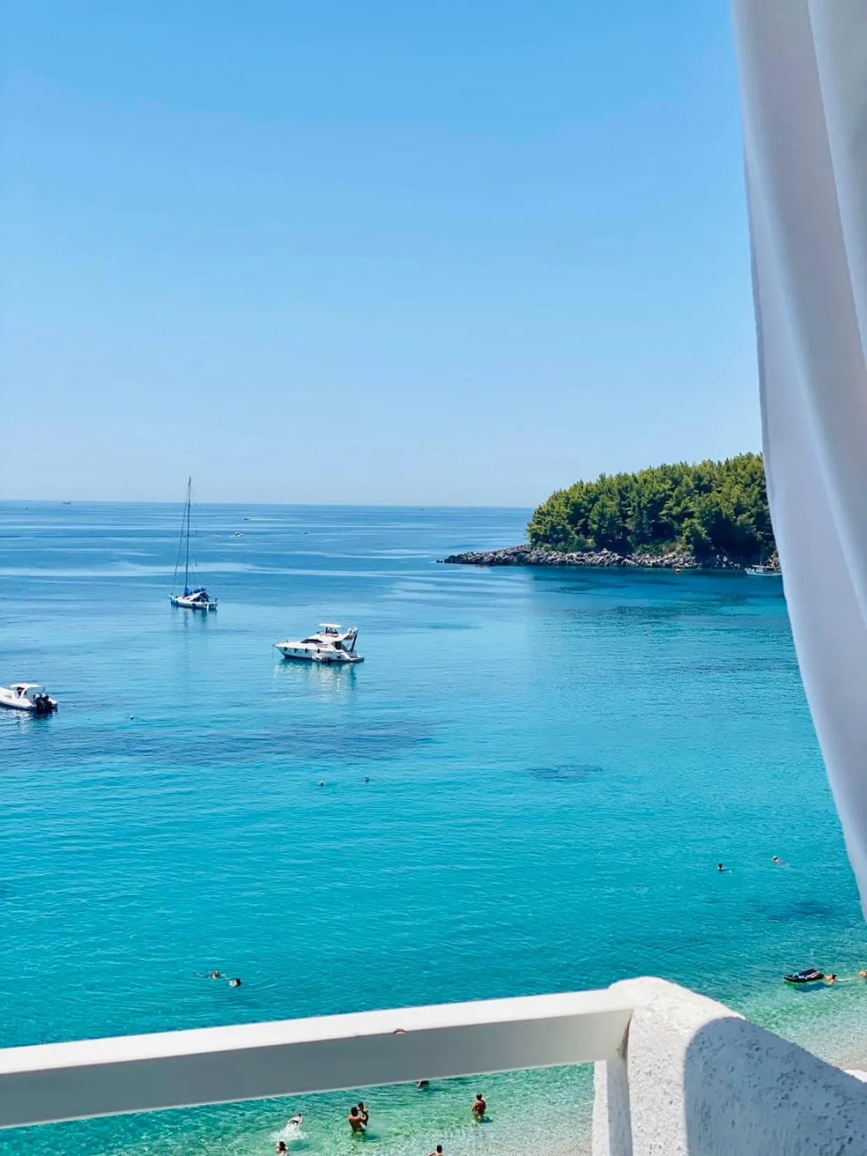 Beach in Geo & Art Boutique Hotel Himara