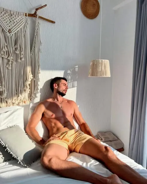 Bed in Geo & Art Boutique Hotel Himara