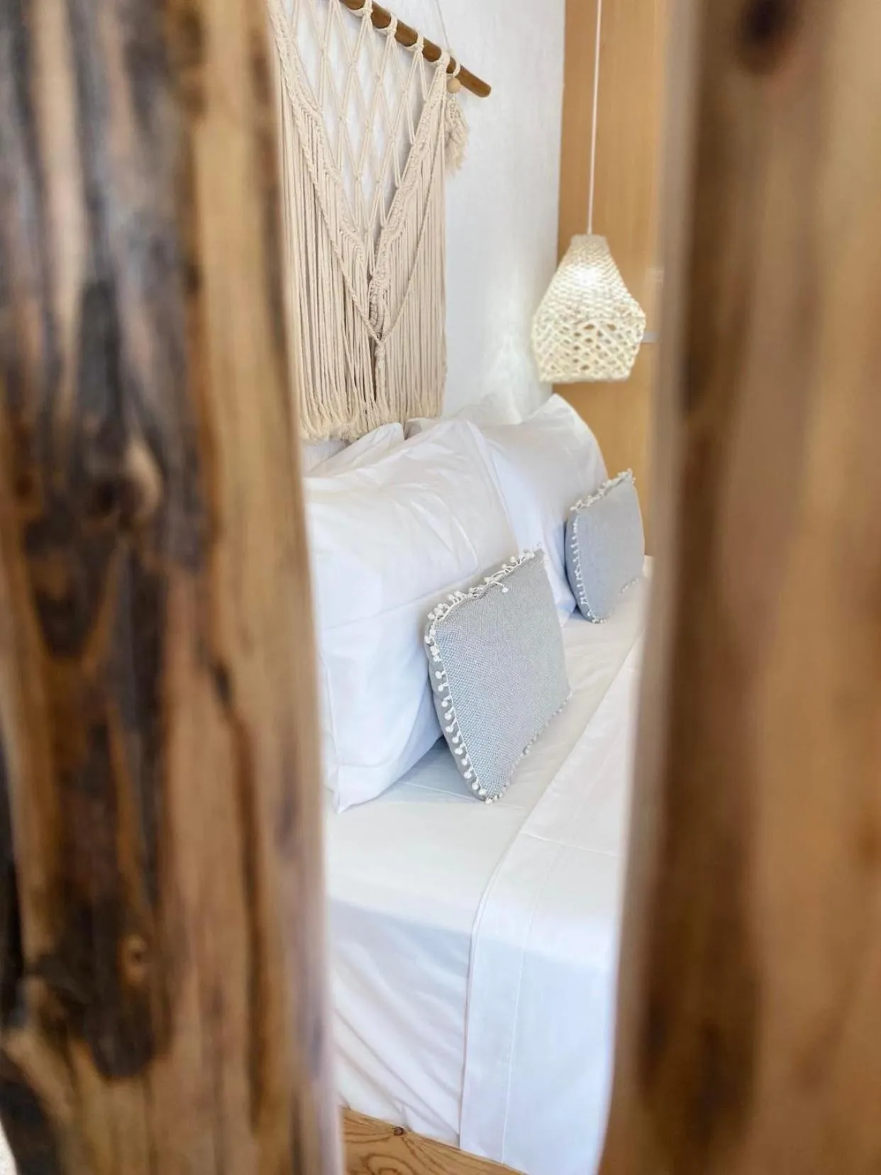 Bed in Geo & Art Boutique Hotel Himara