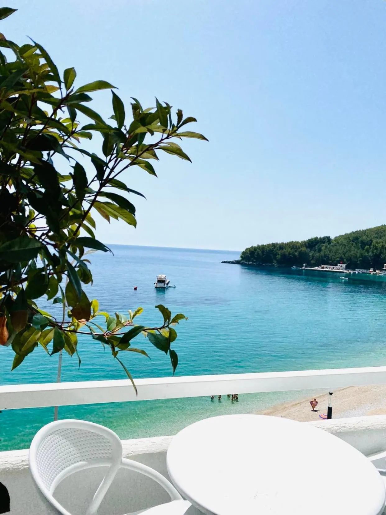 Beach in Geo & Art Boutique Hotel Himara