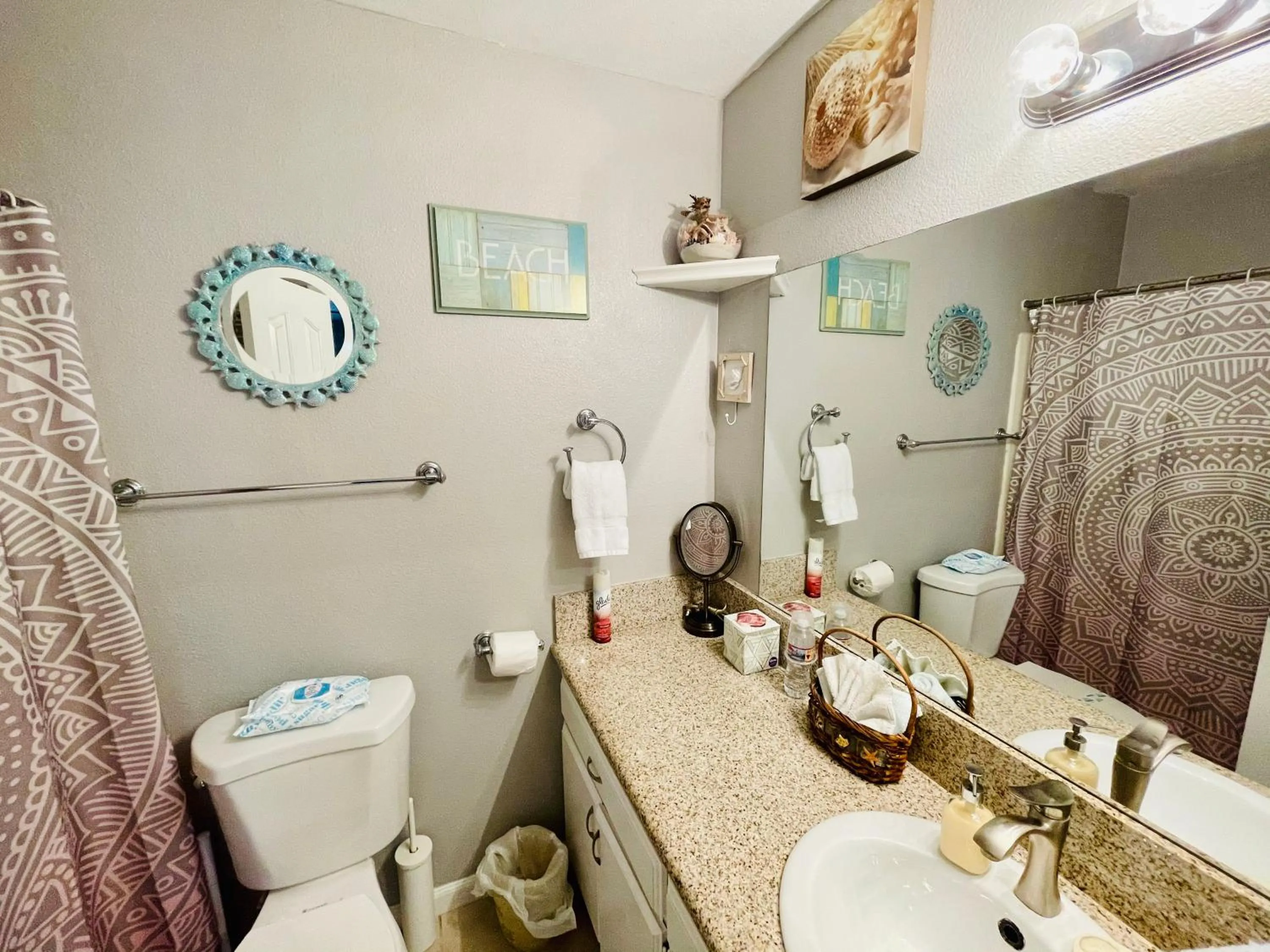 Bathroom in Boho Chic Beach Suite