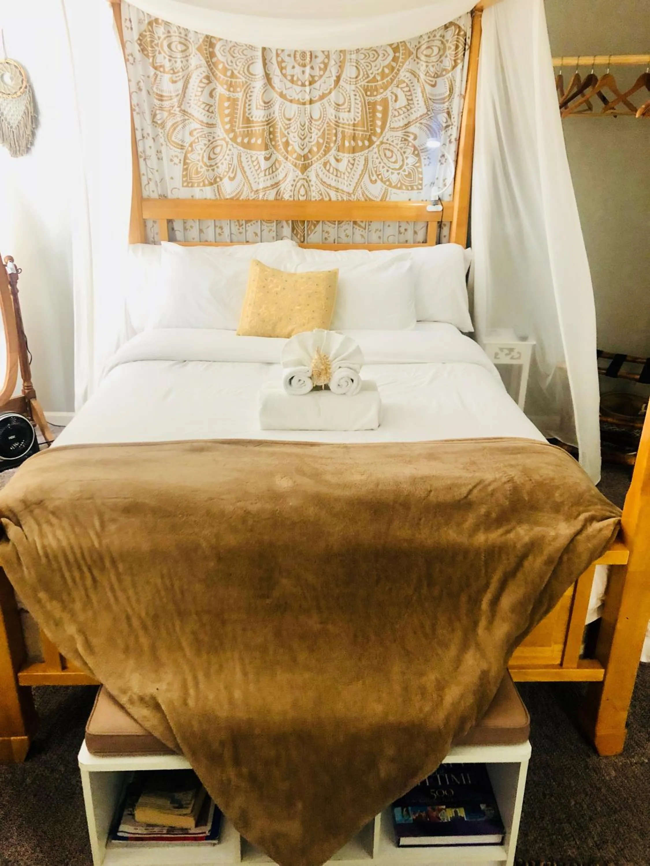 Bedroom in Boho Chic Beach Suite
