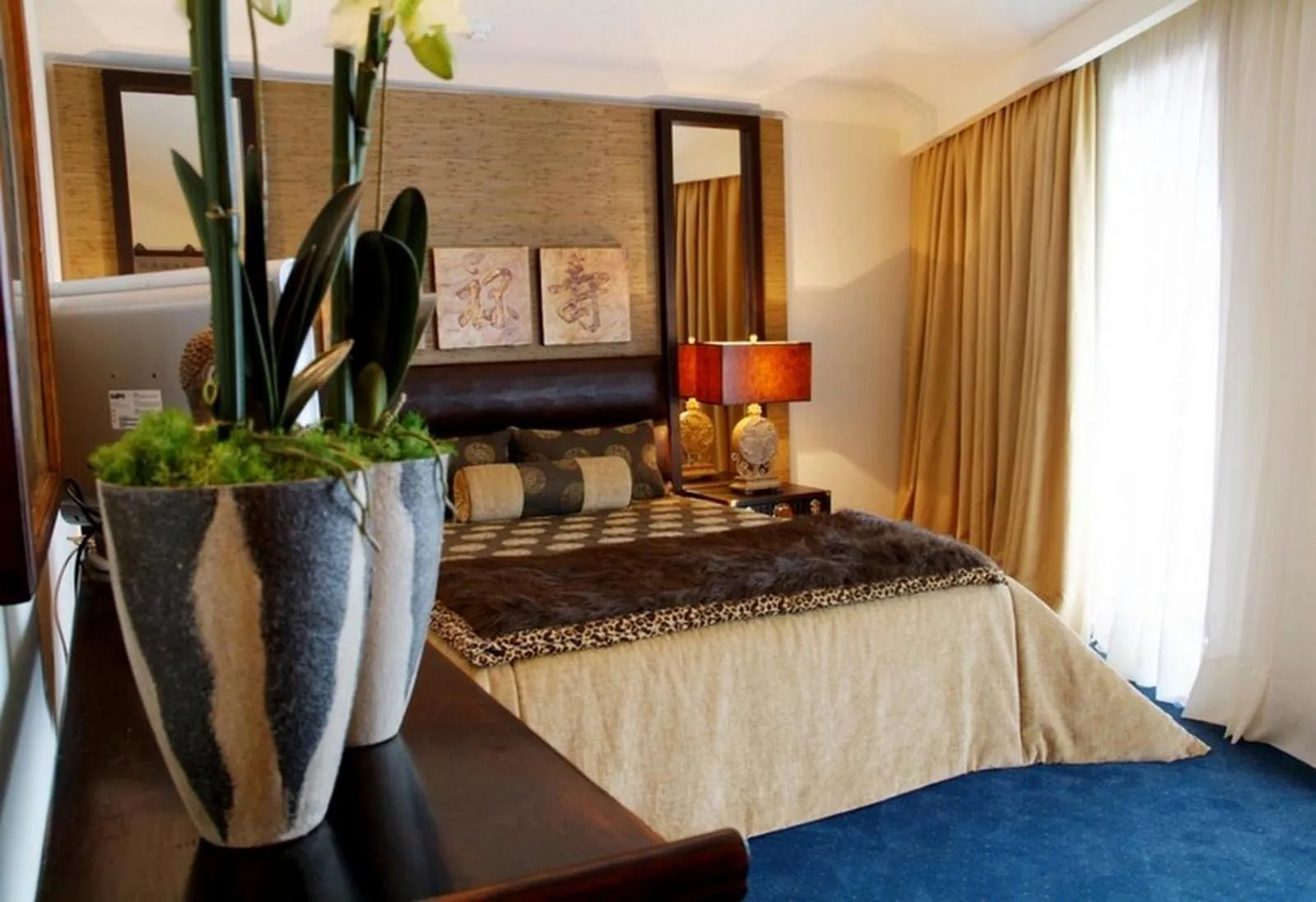 Bed in Hotel Moliceiro