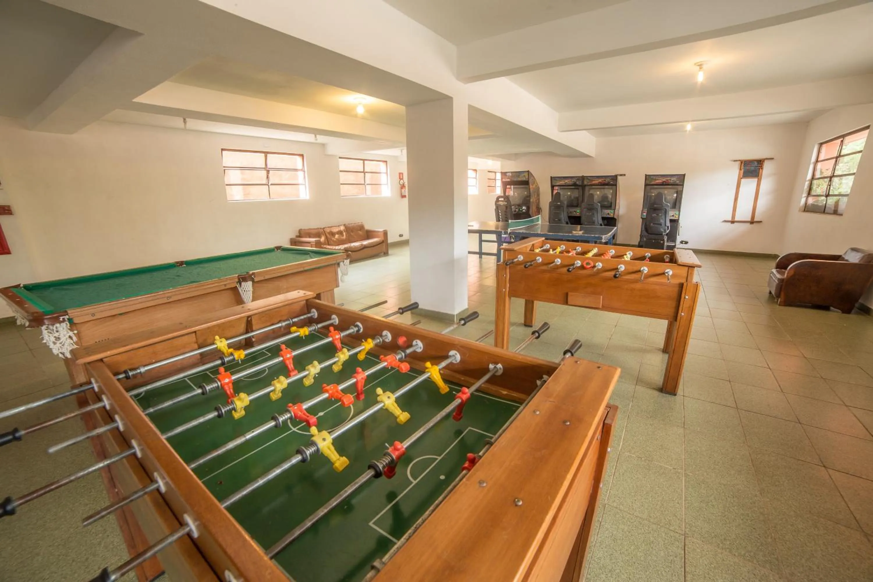 Game Room in Hotel Recanto São Cristóvão - Próximo ao parque Tarundu