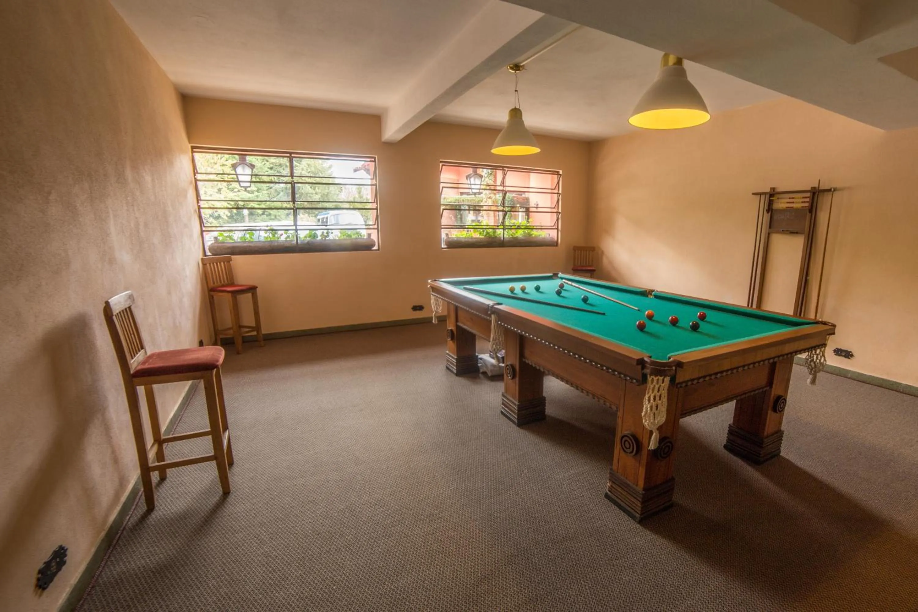 Billiard in Hotel Recanto São Cristóvão - Próximo ao parque Tarundu