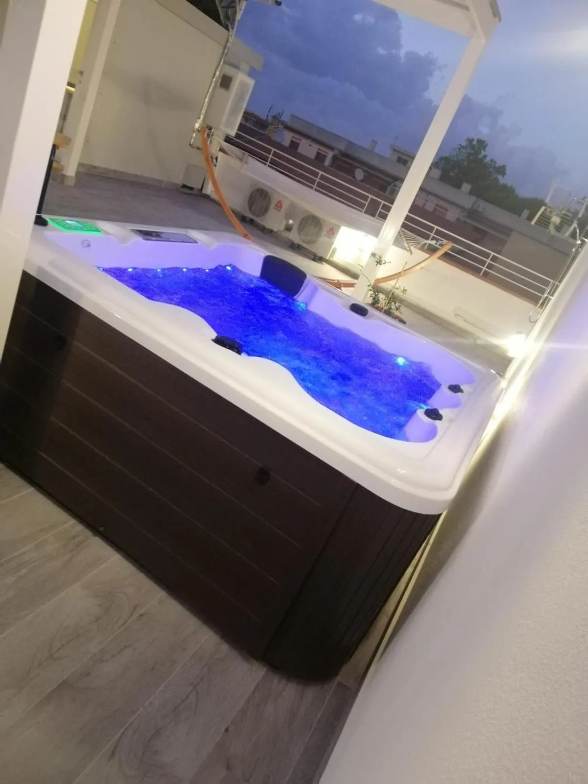 Hot Tub in B&B Tonnarella Beach