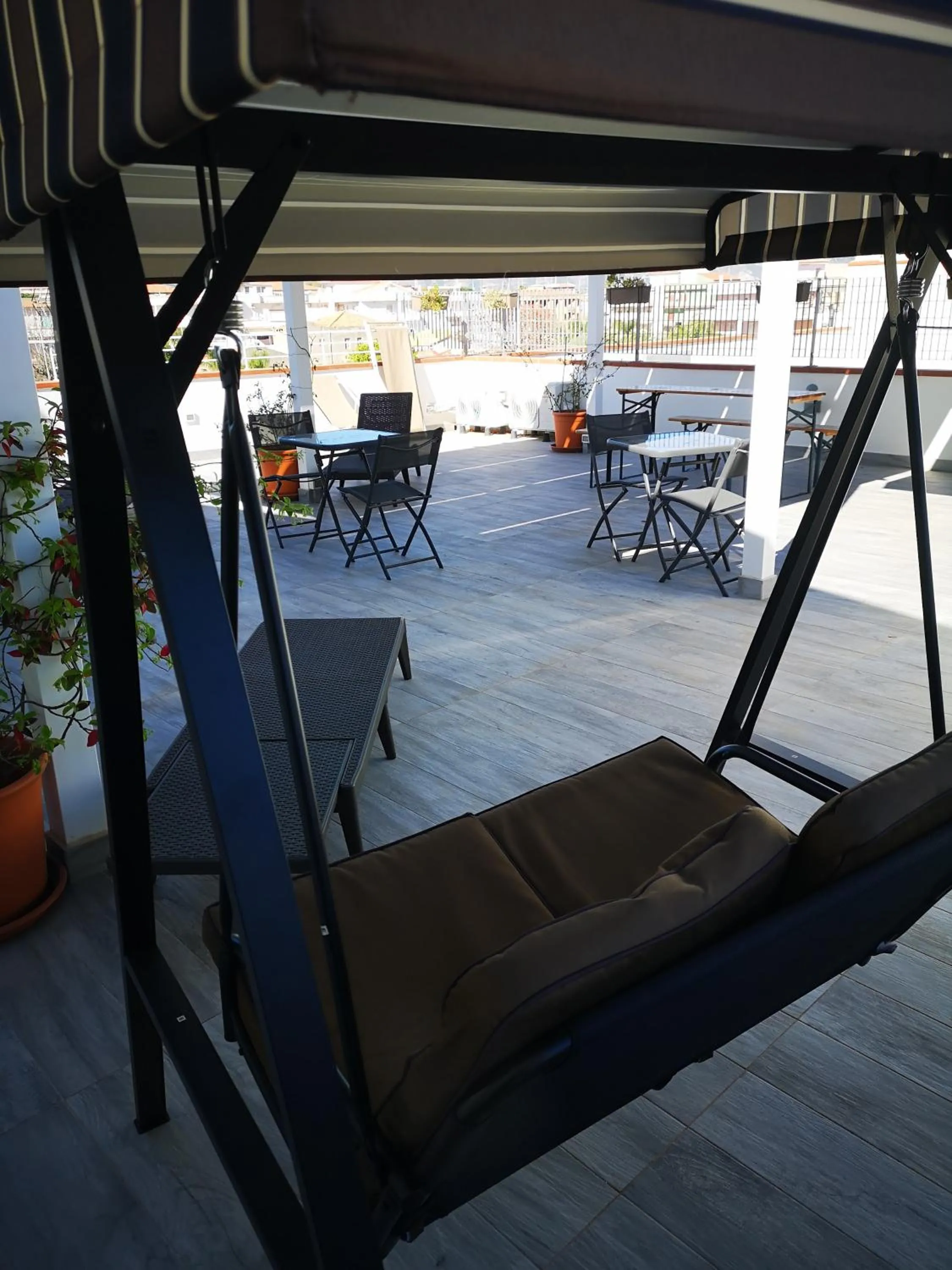 Balcony/Terrace in B&B Tonnarella Beach