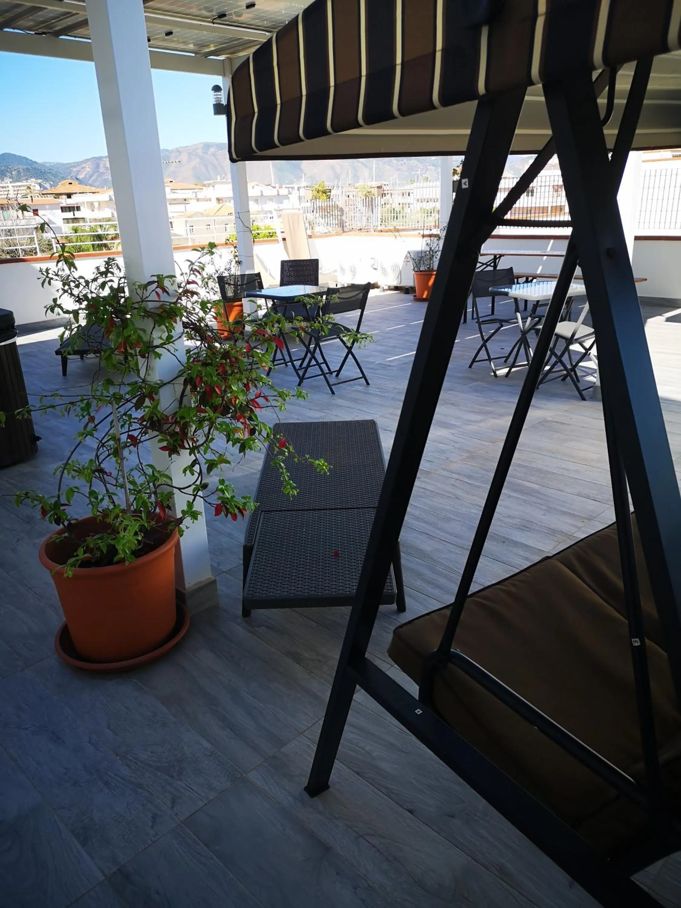 Balcony/Terrace in B&B Tonnarella Beach