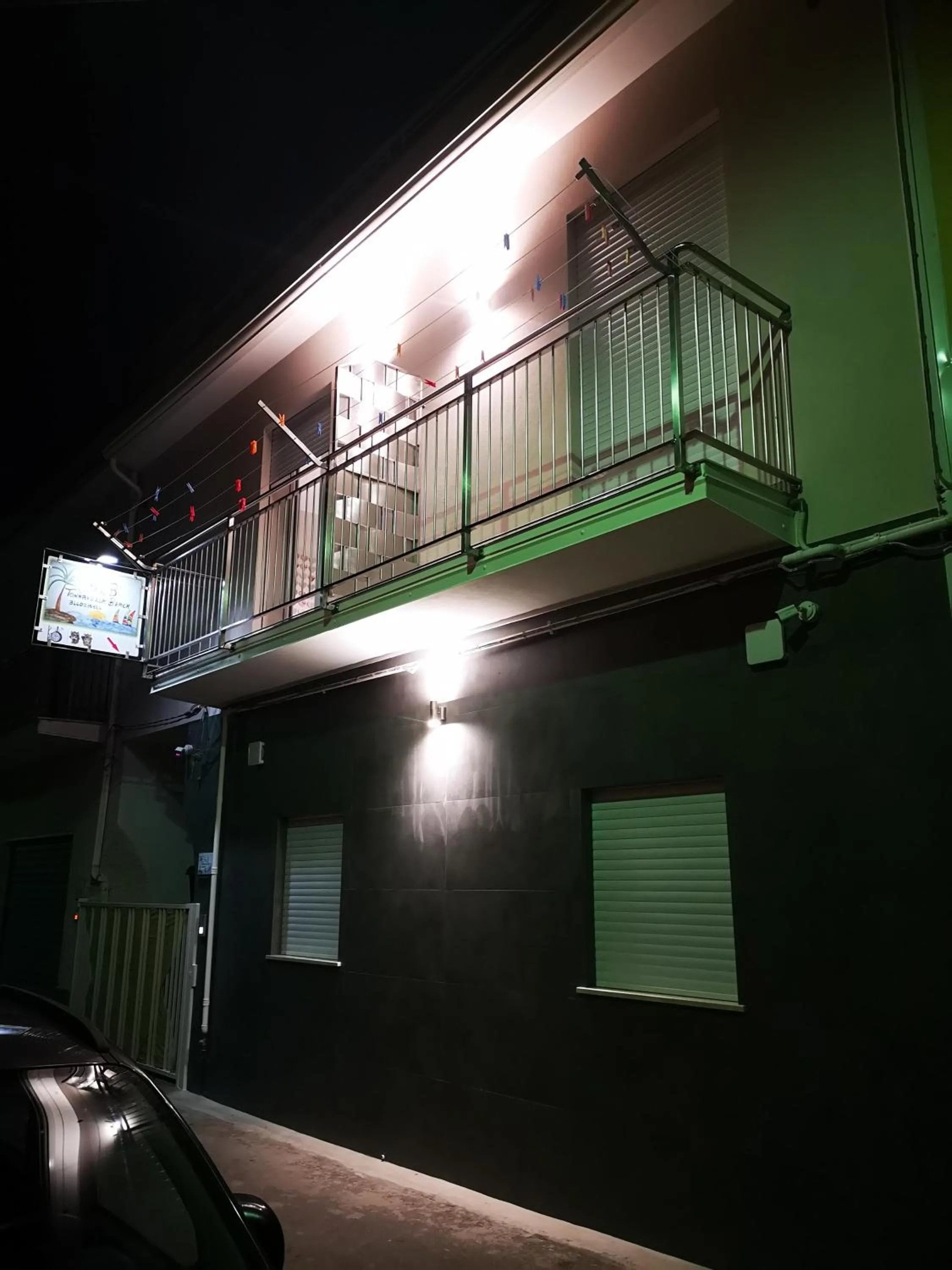 Balcony/Terrace in B&B Tonnarella Beach