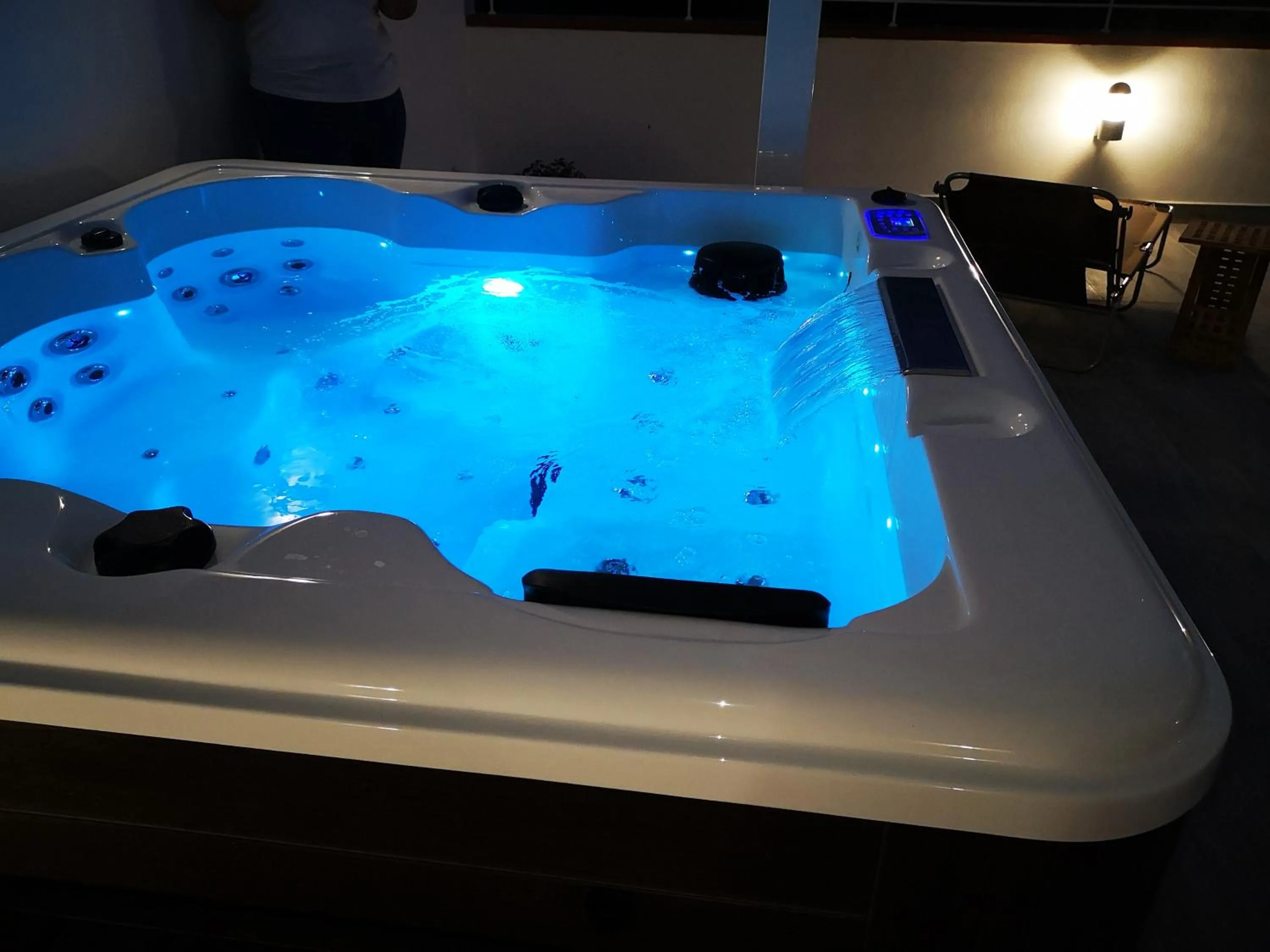 Hot Tub in B&B Tonnarella Beach