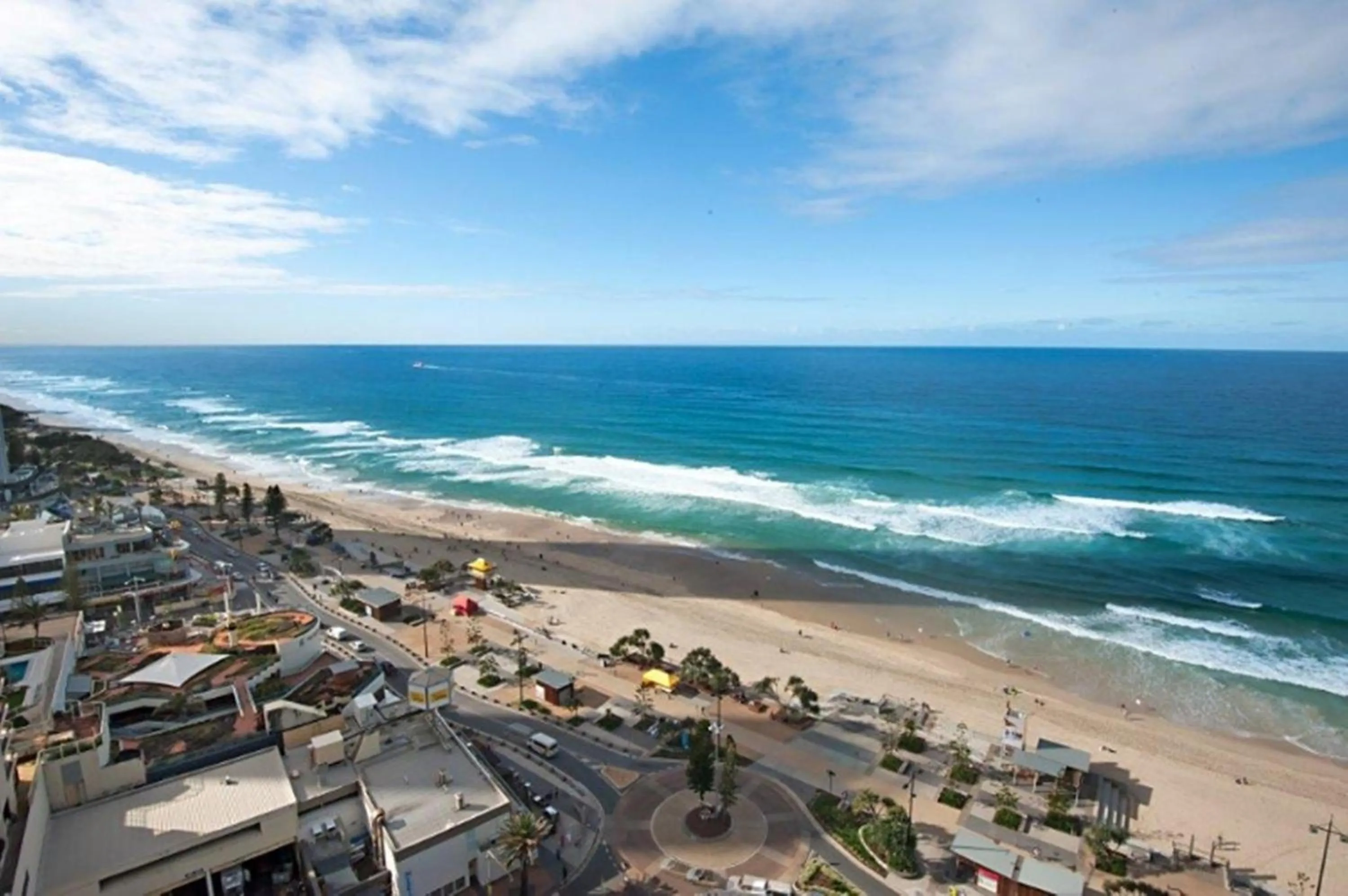 Bird's eye view in Surfers International Apartments