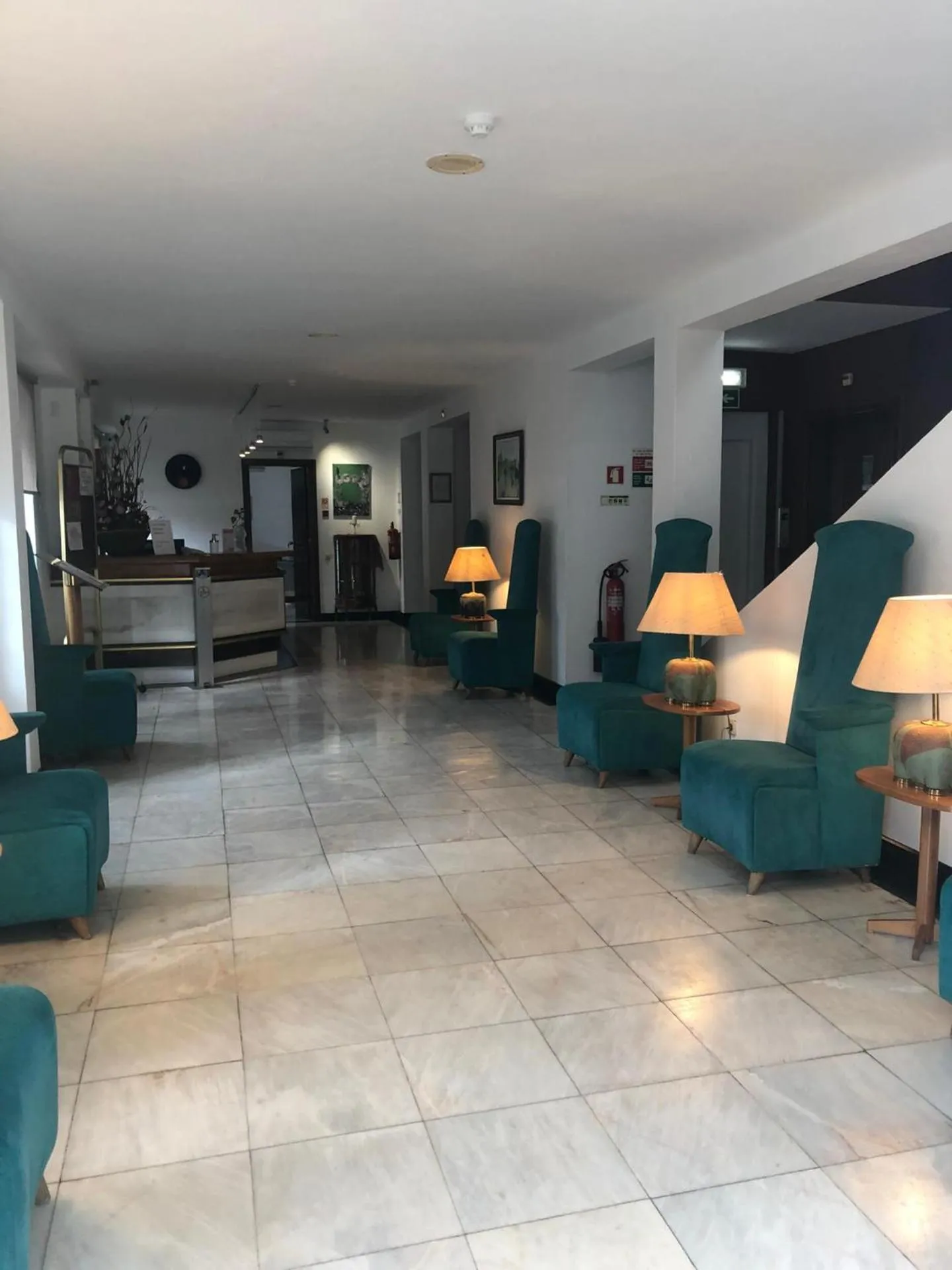 Lobby or reception in Hotel Castelo de Vide