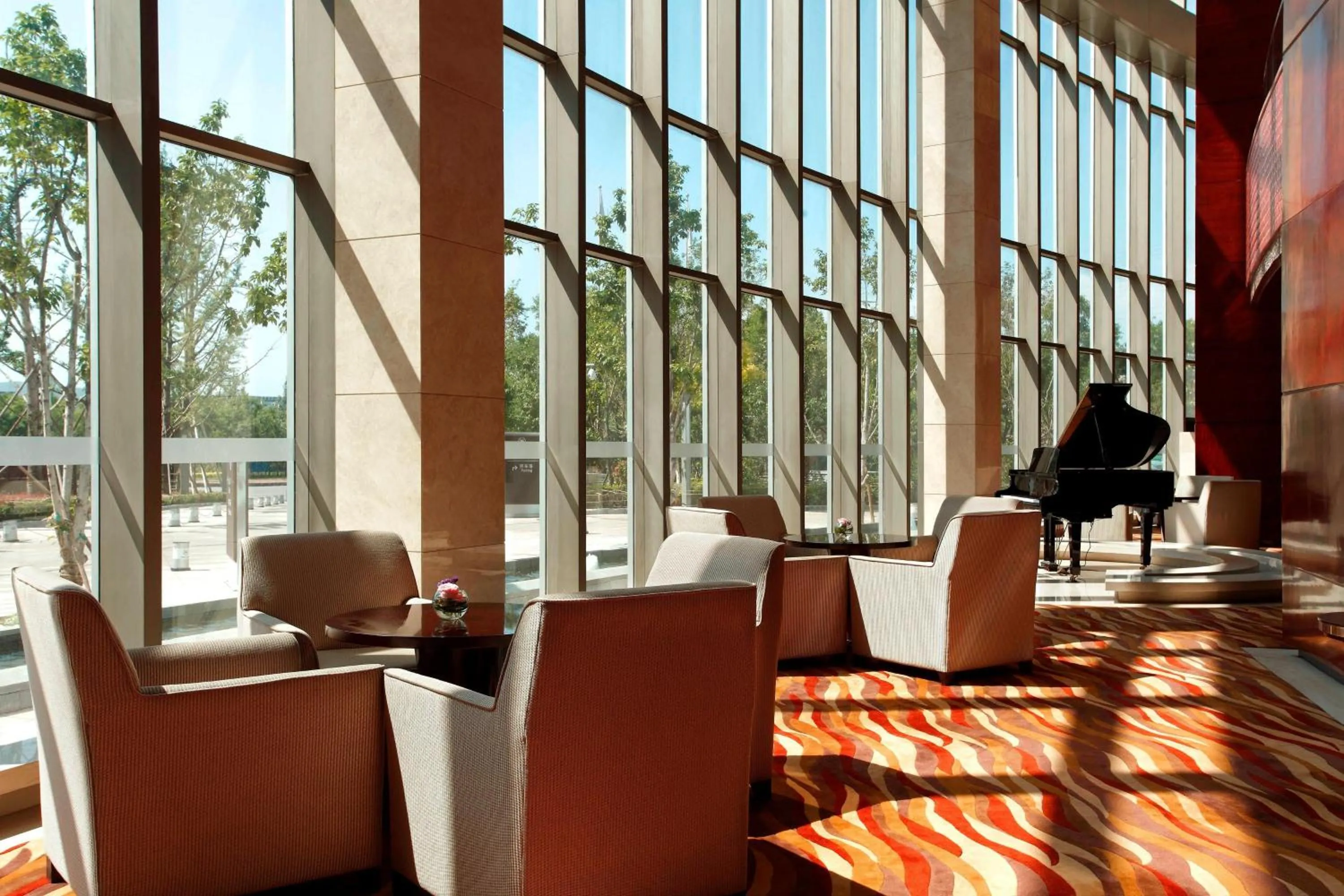Lobby or reception in Sheraton Jinzhou Hotel