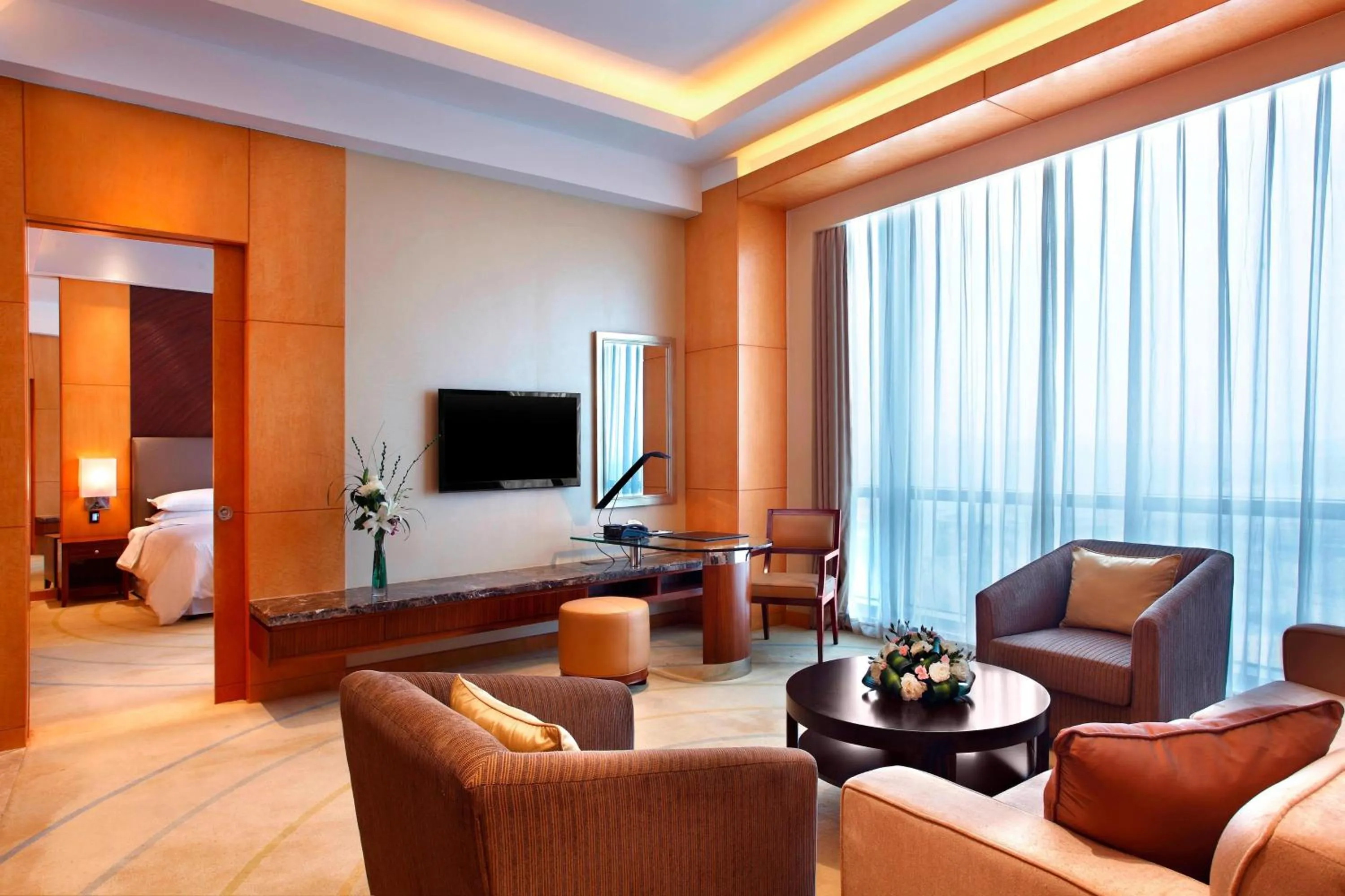 Bedroom in Sheraton Jinzhou Hotel