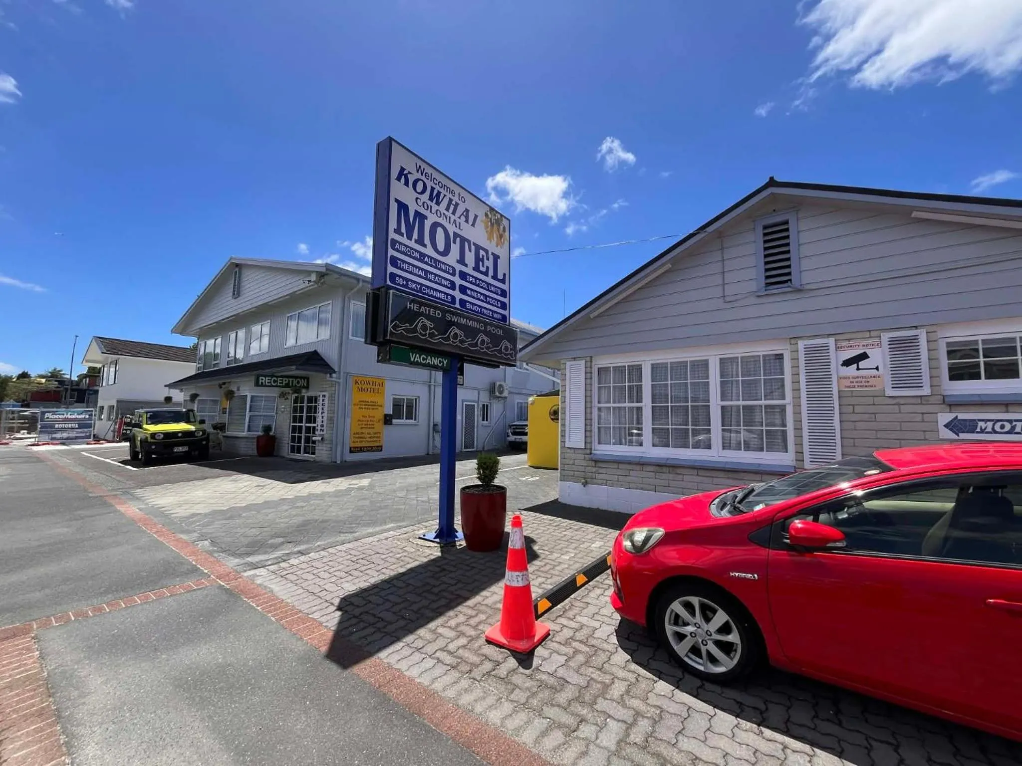 Property building in Kowhai Motel Rotorua