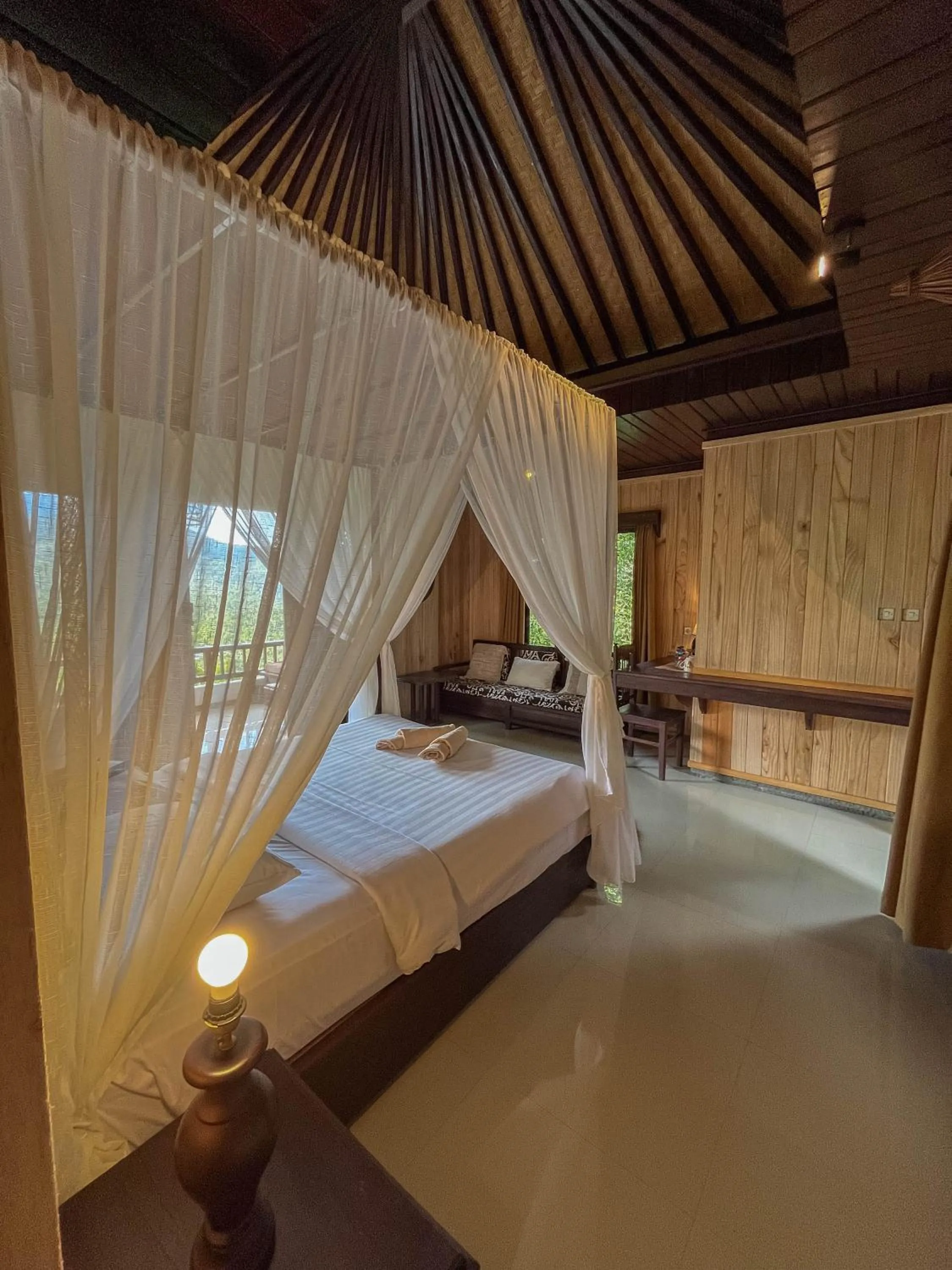 Bedroom, Bed in Puri Alam Bali