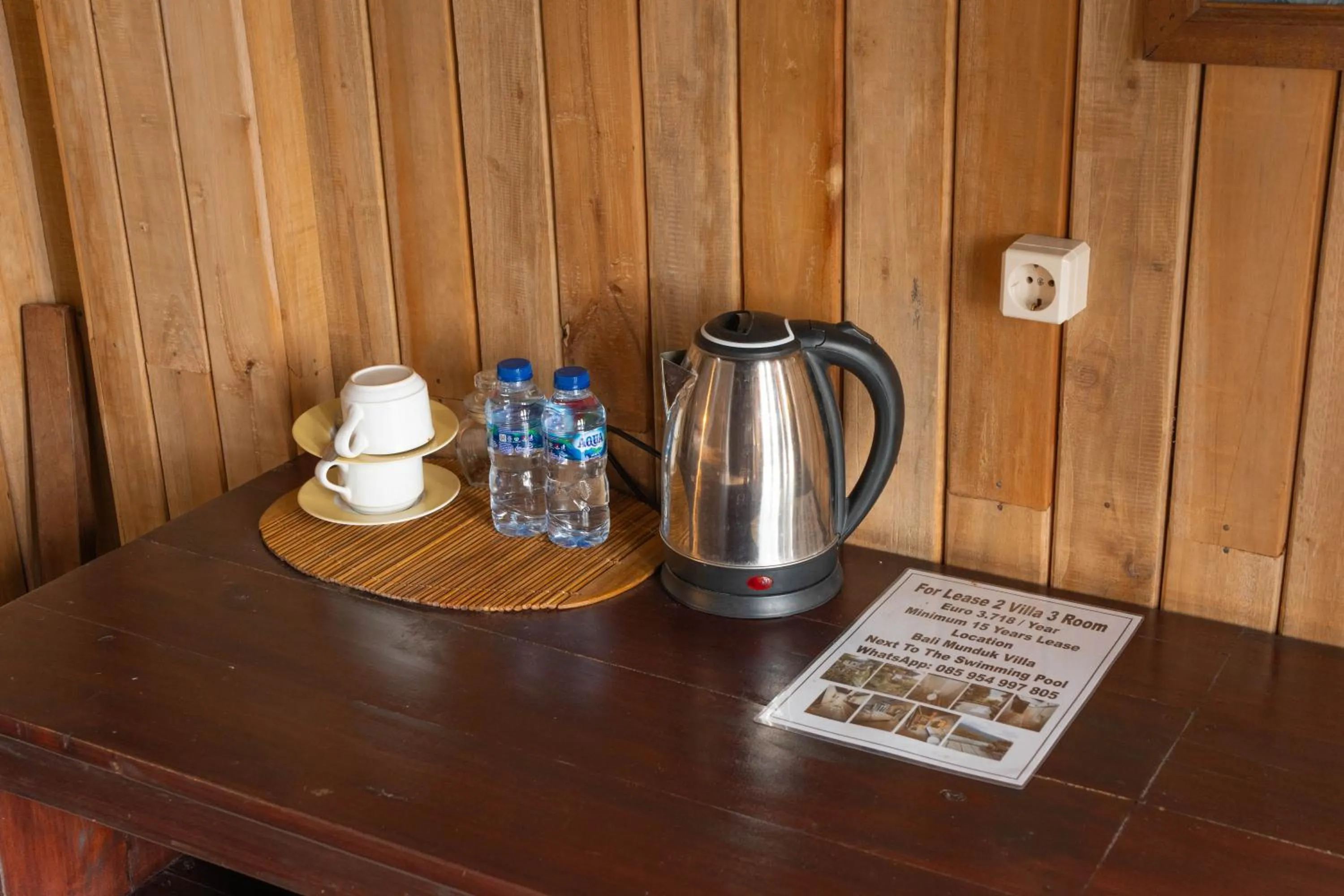 Coffee/tea facilities in Puri Alam Bali