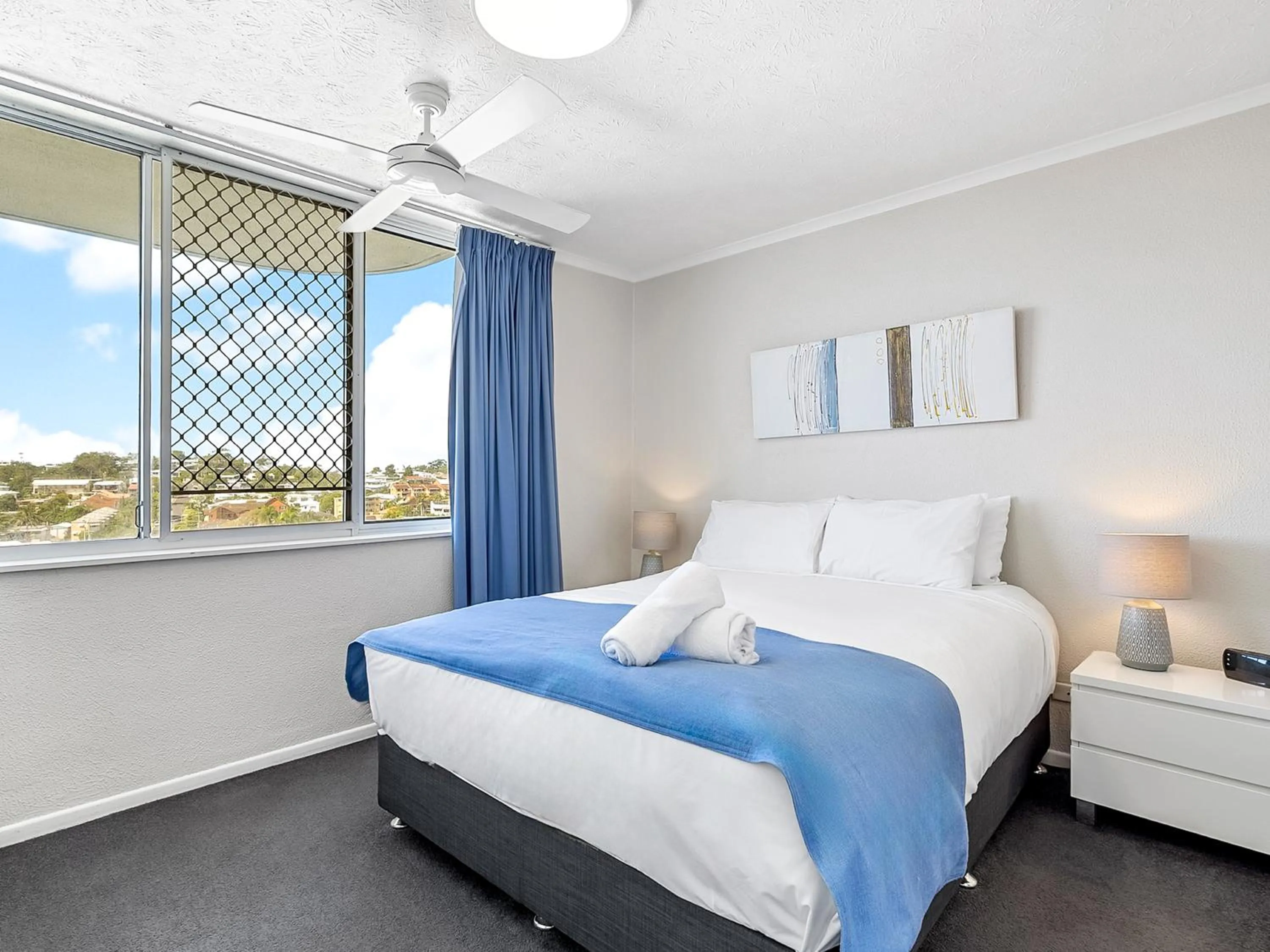 Bed in Mandolin Beachfront Resort