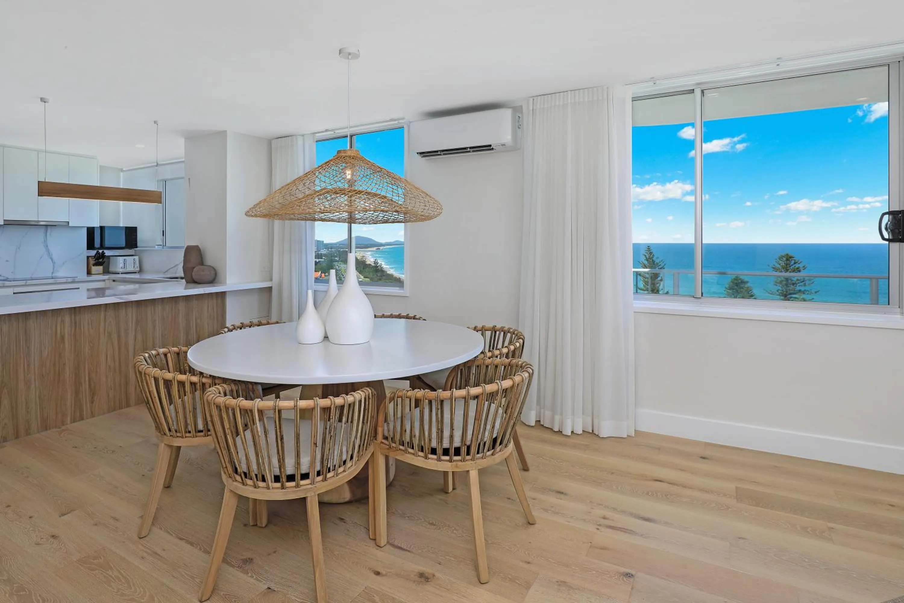Dining area in Mandolin Beachfront Resort