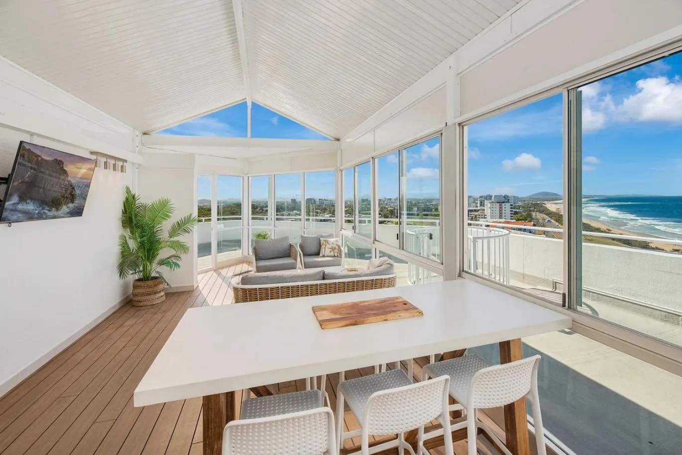 Seating area in Mandolin Beachfront Resort