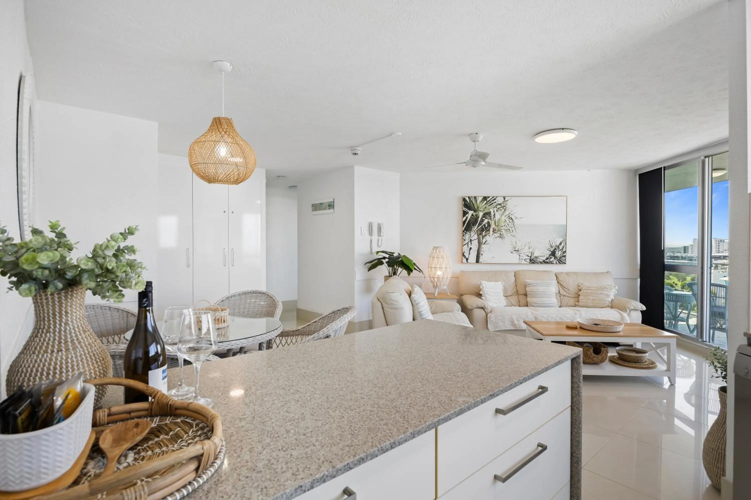 Living room in Mandolin Beachfront Resort