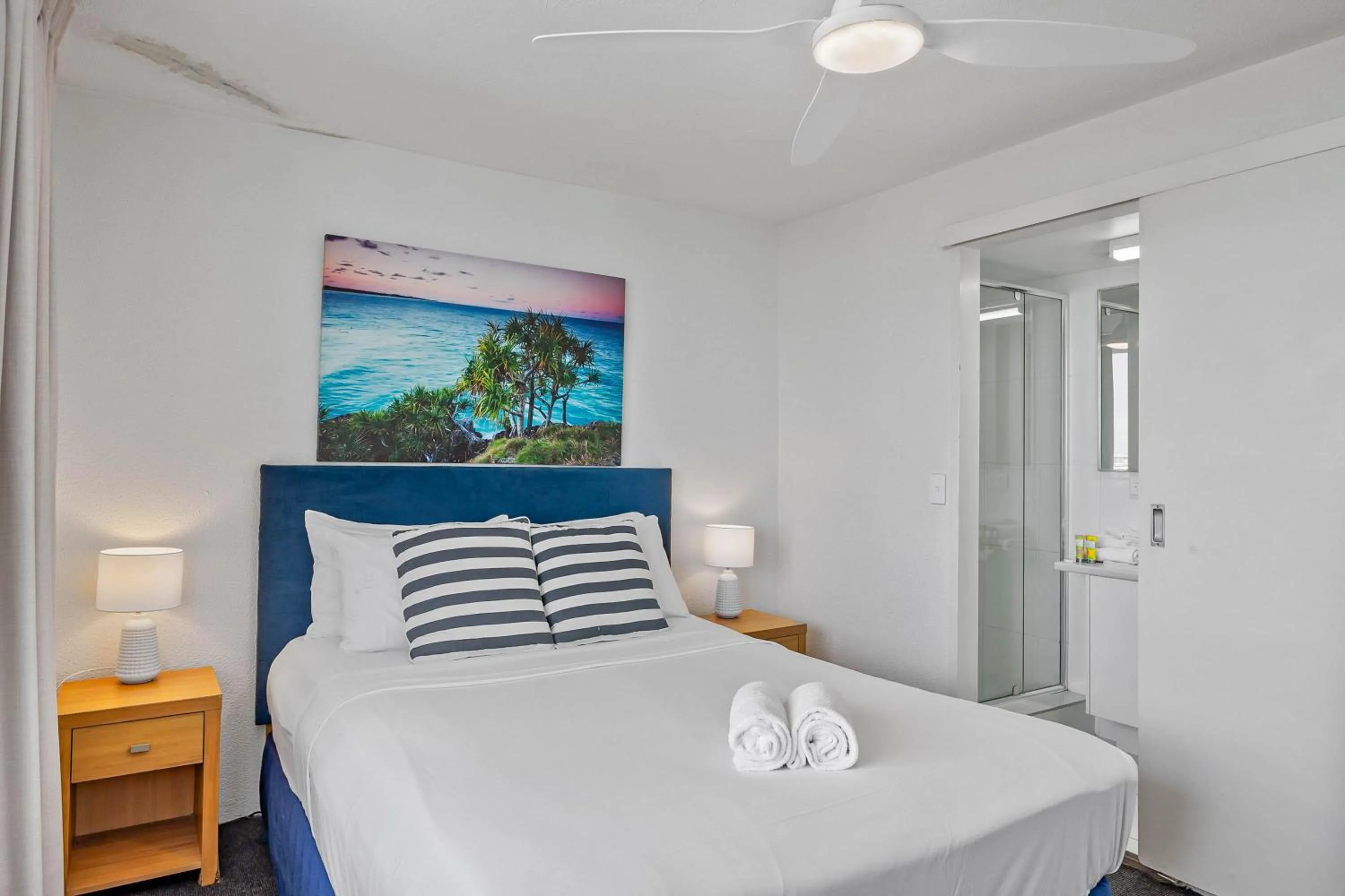 Bed in Mandolin Beachfront Resort