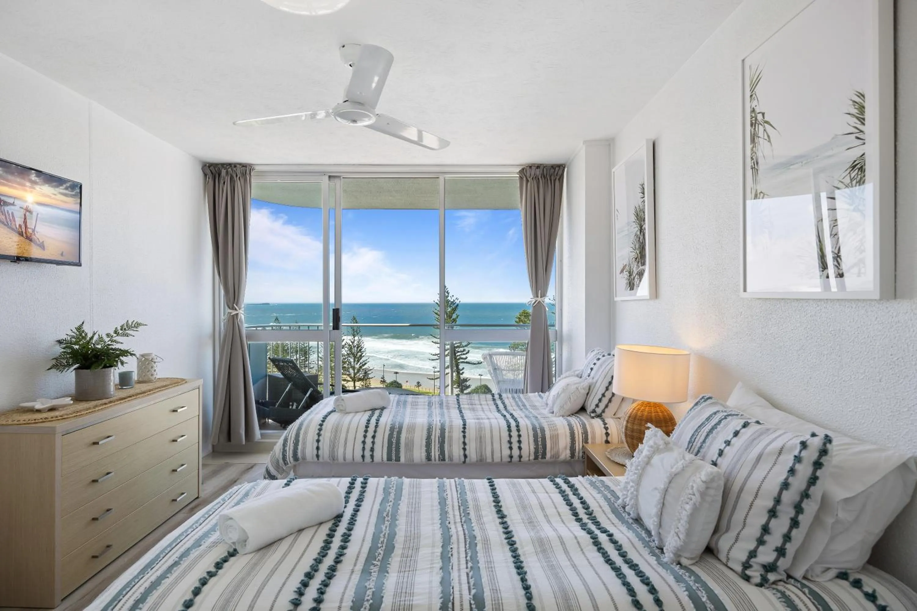 Bed in Mandolin Beachfront Resort