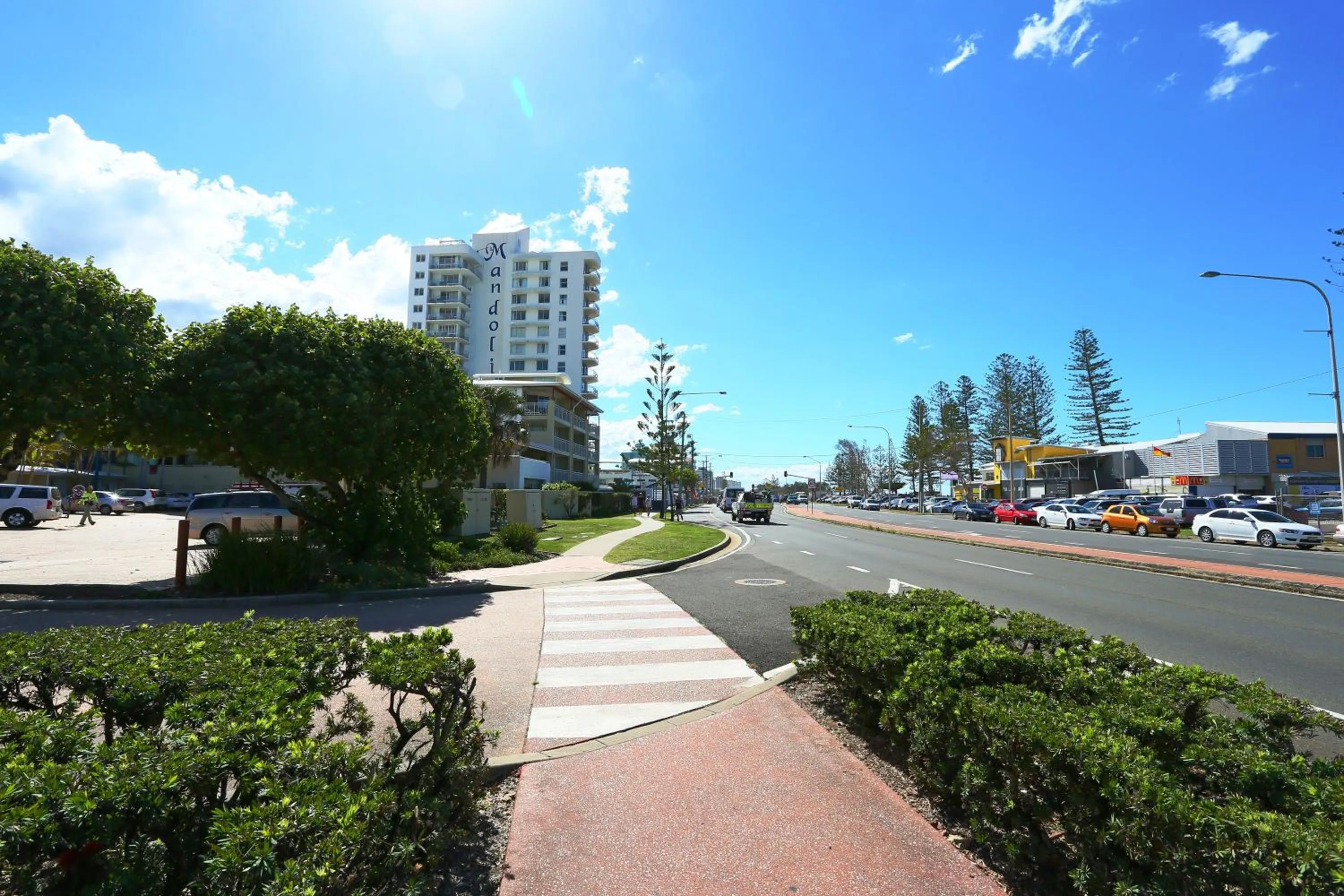 Property building in Mandolin Beachfront Resort