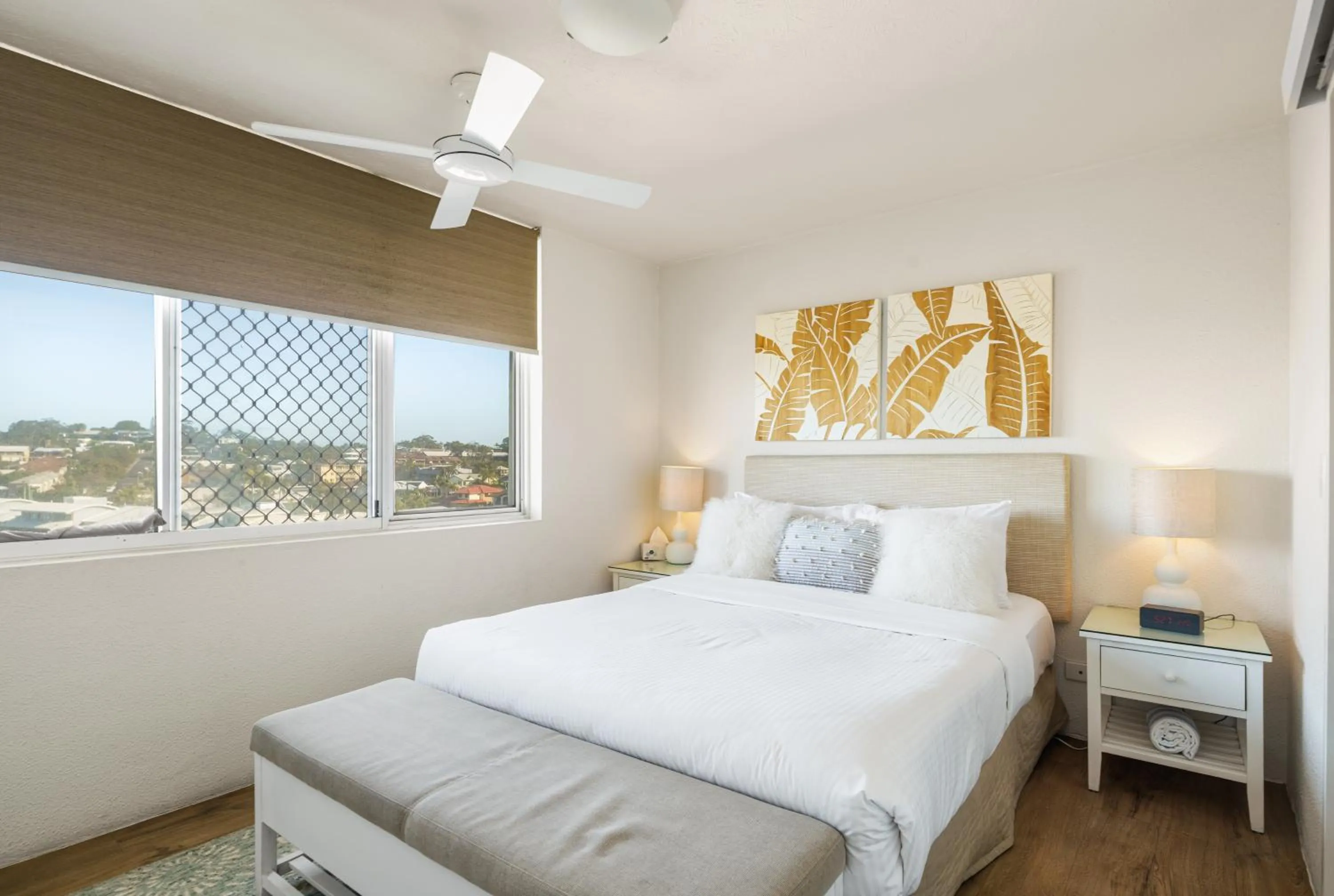 Bed in Mandolin Beachfront Resort