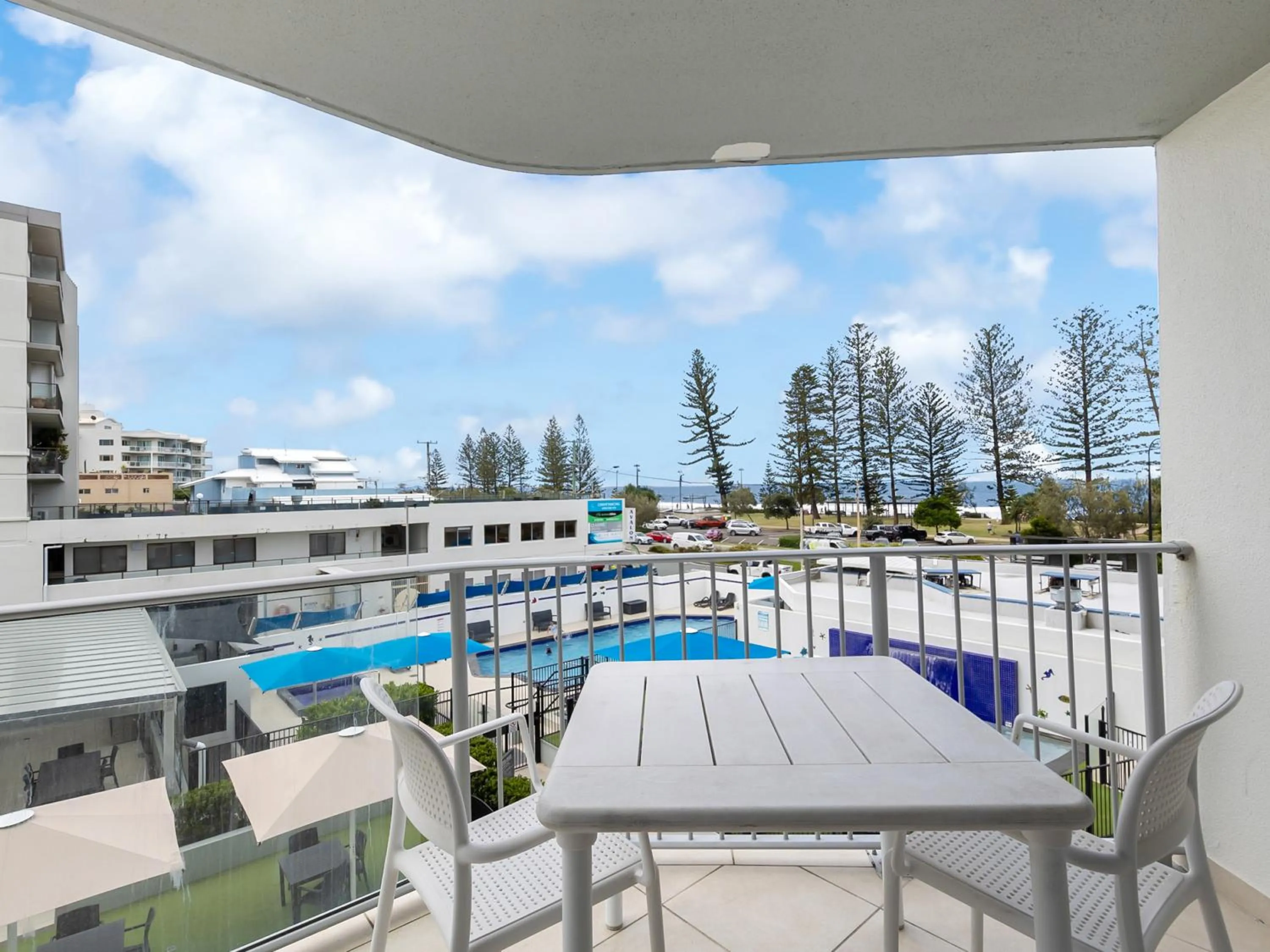 Patio in Mandolin Beachfront Resort