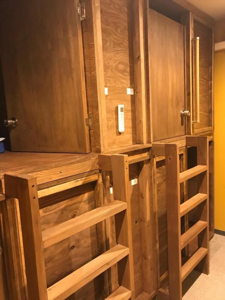 bunk bed in Mori ノ Guesthouse