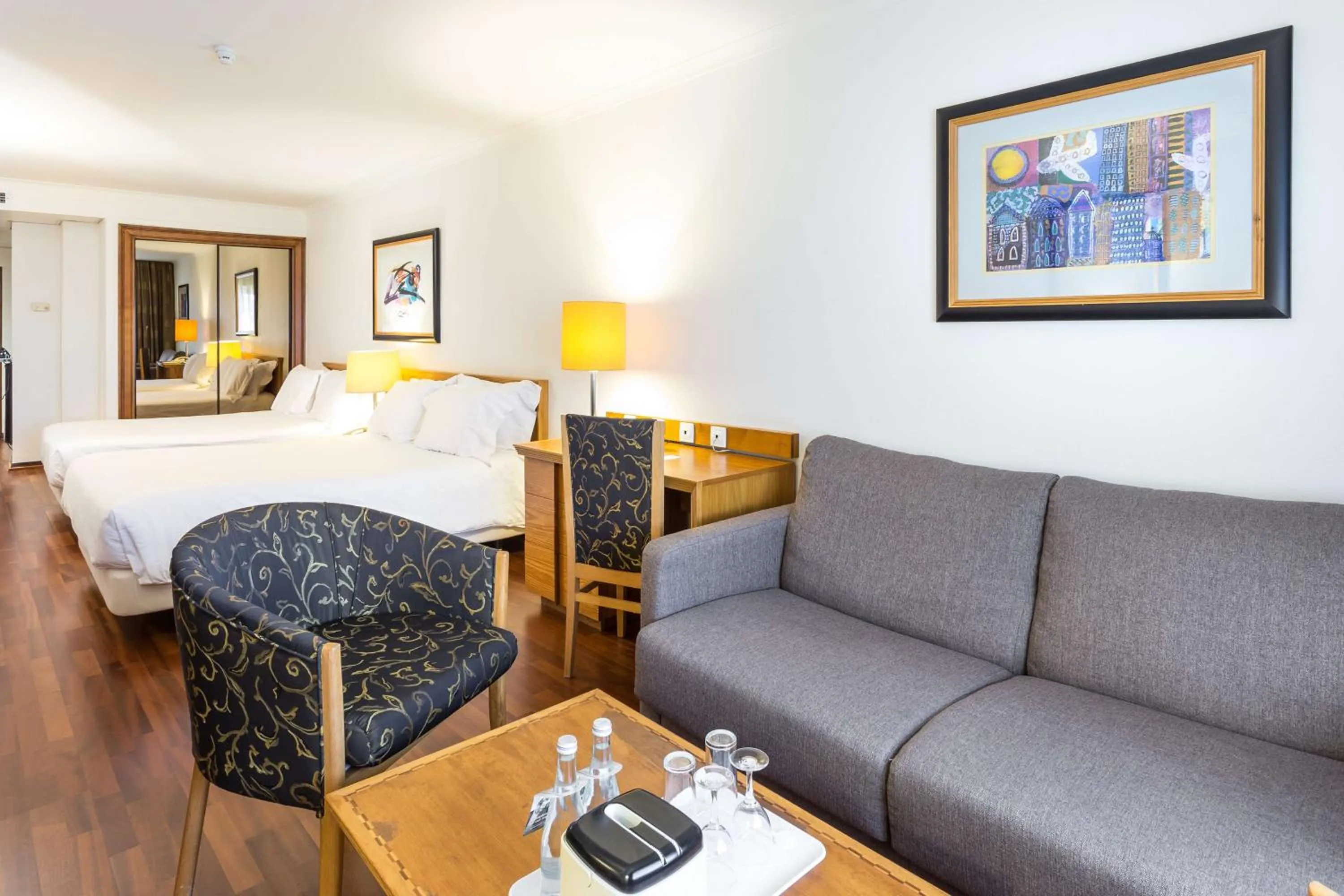 Photo of the whole room, Bed in Radisson Blu Hotel Lisbon