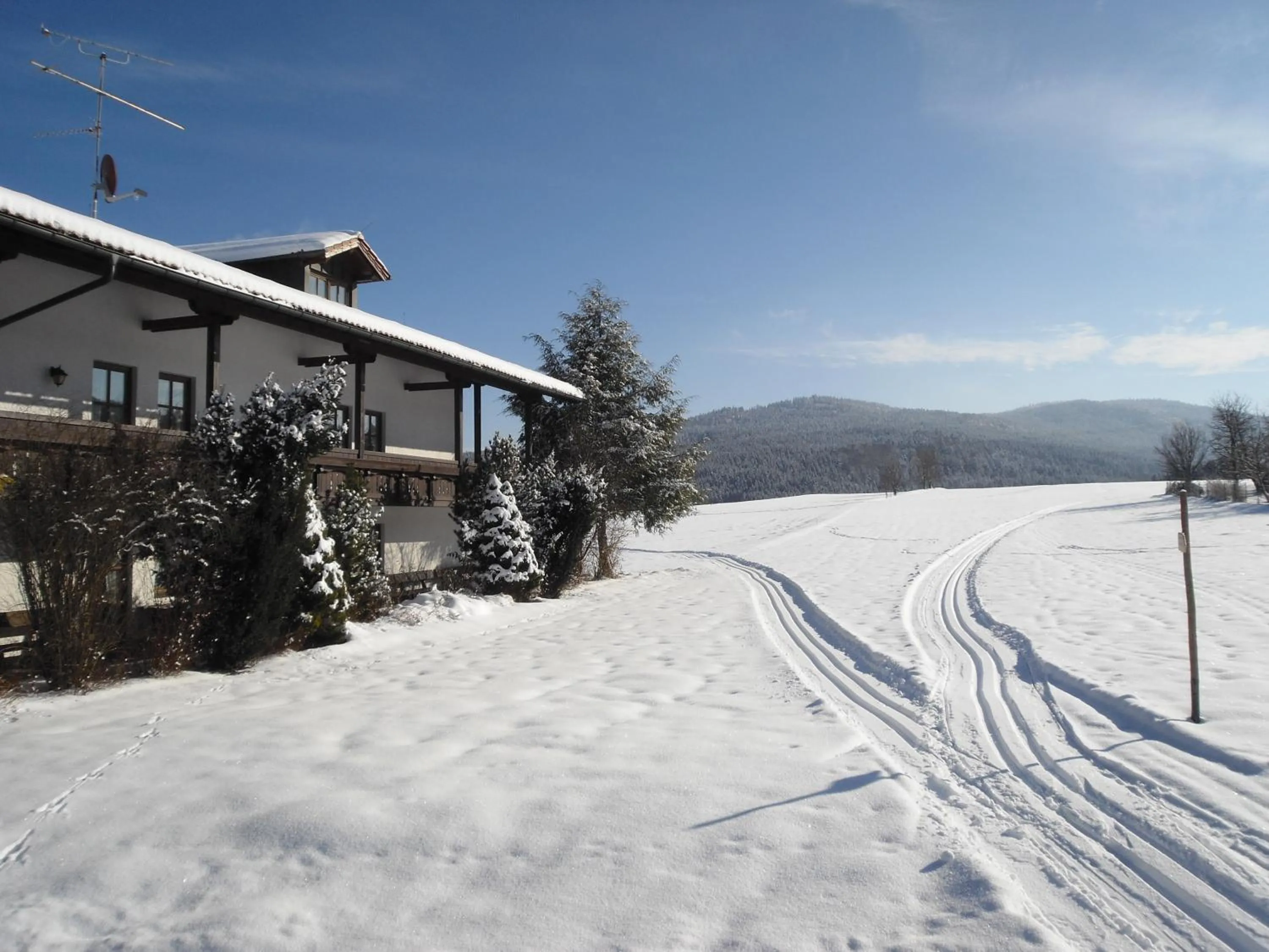 Winter in Gasthof-Pension-Kraus