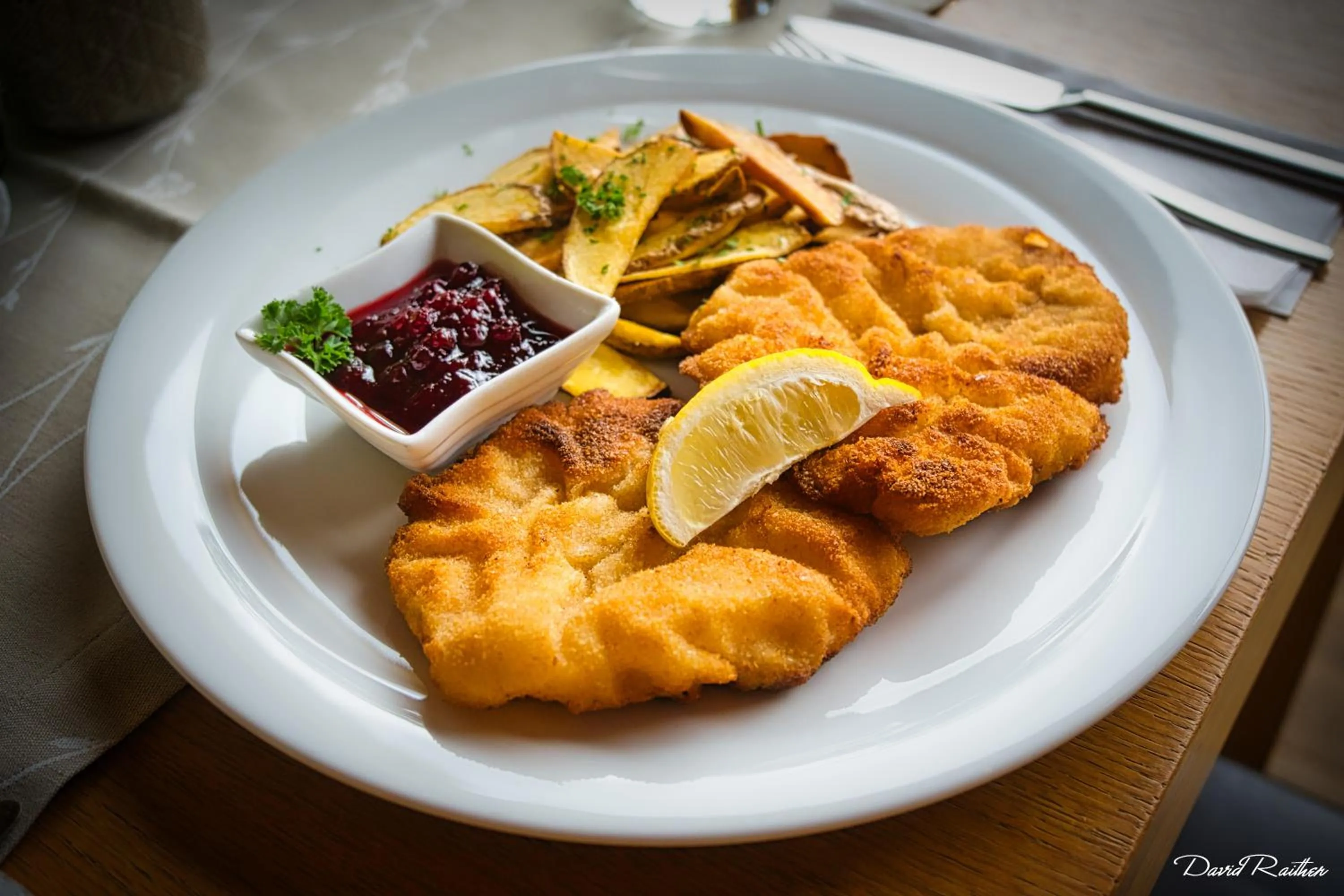 Food and drinks in Hotel Alpenrose Ebnit