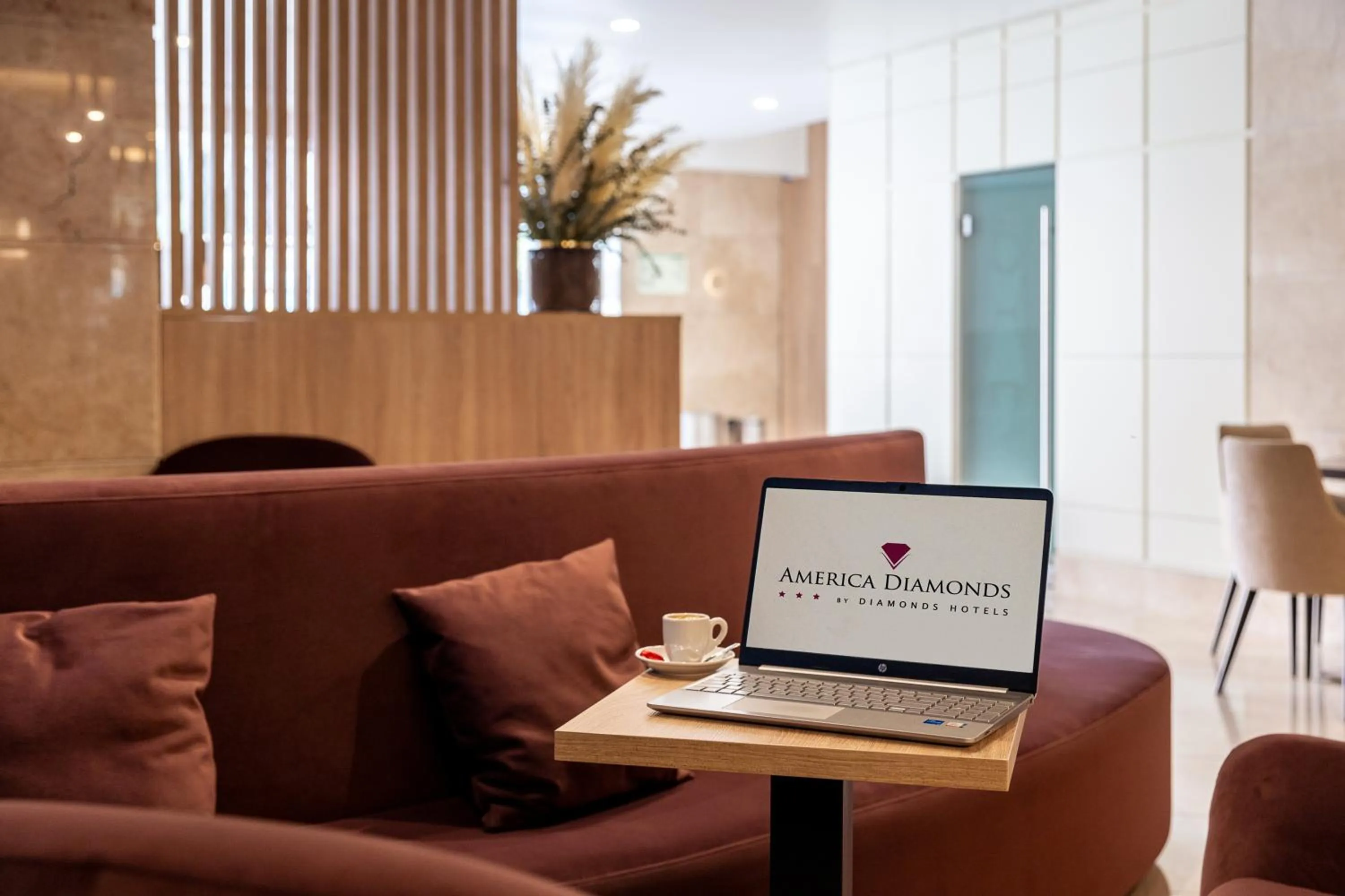 Lobby or reception in America Diamonds Hotel