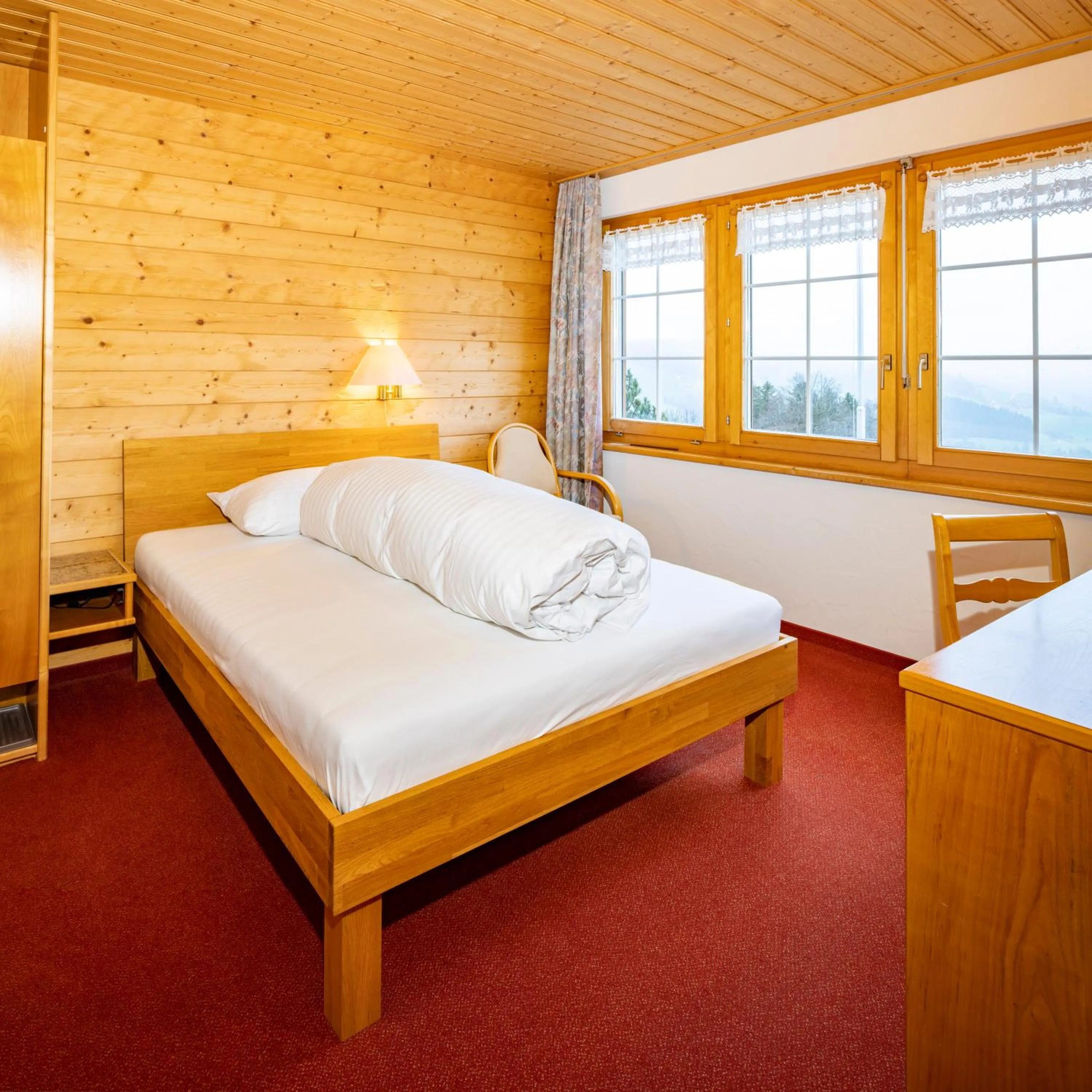 Bed in Hotel und Restaurant Chäseren