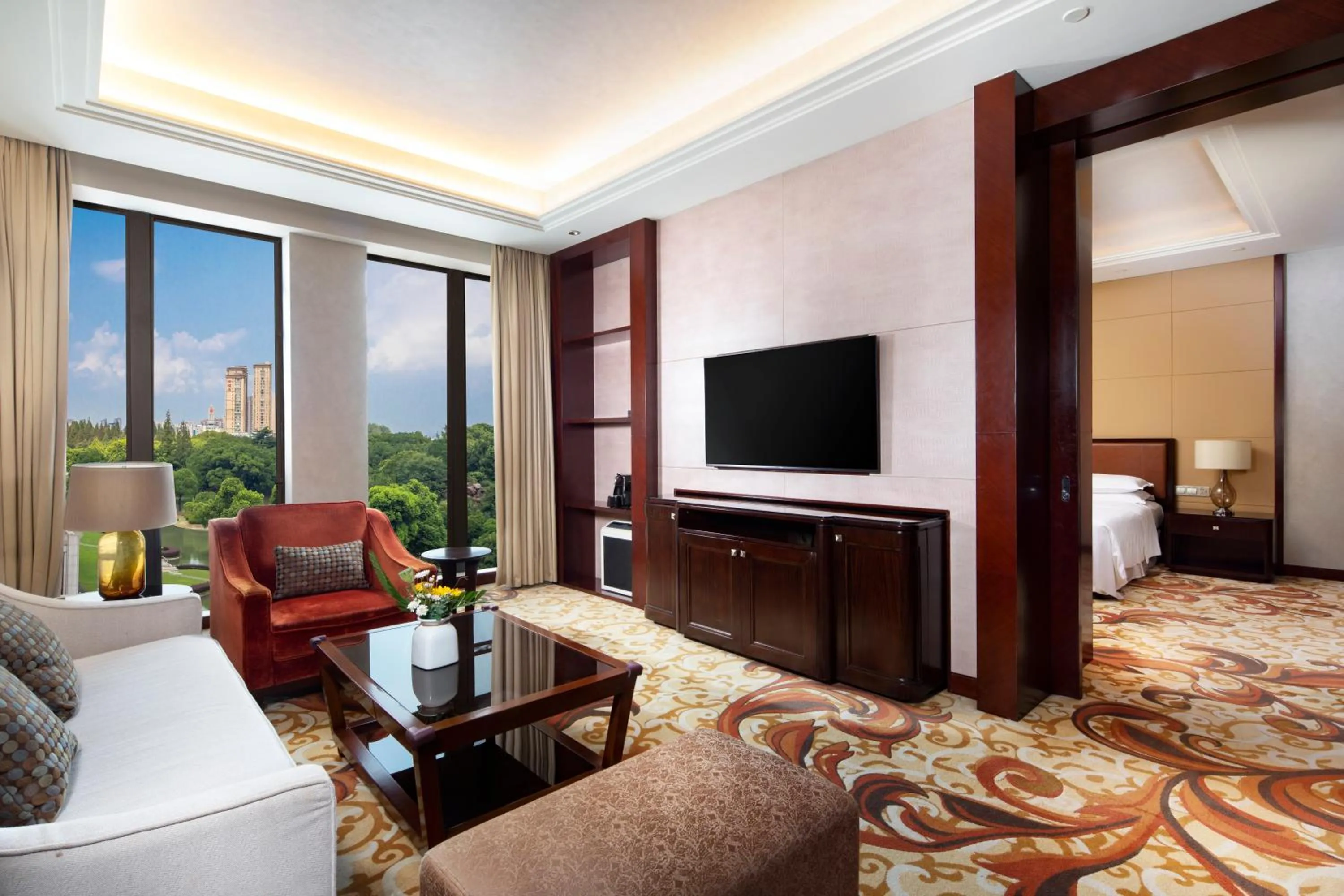 Living room in Sheraton Jiangyin Hotel