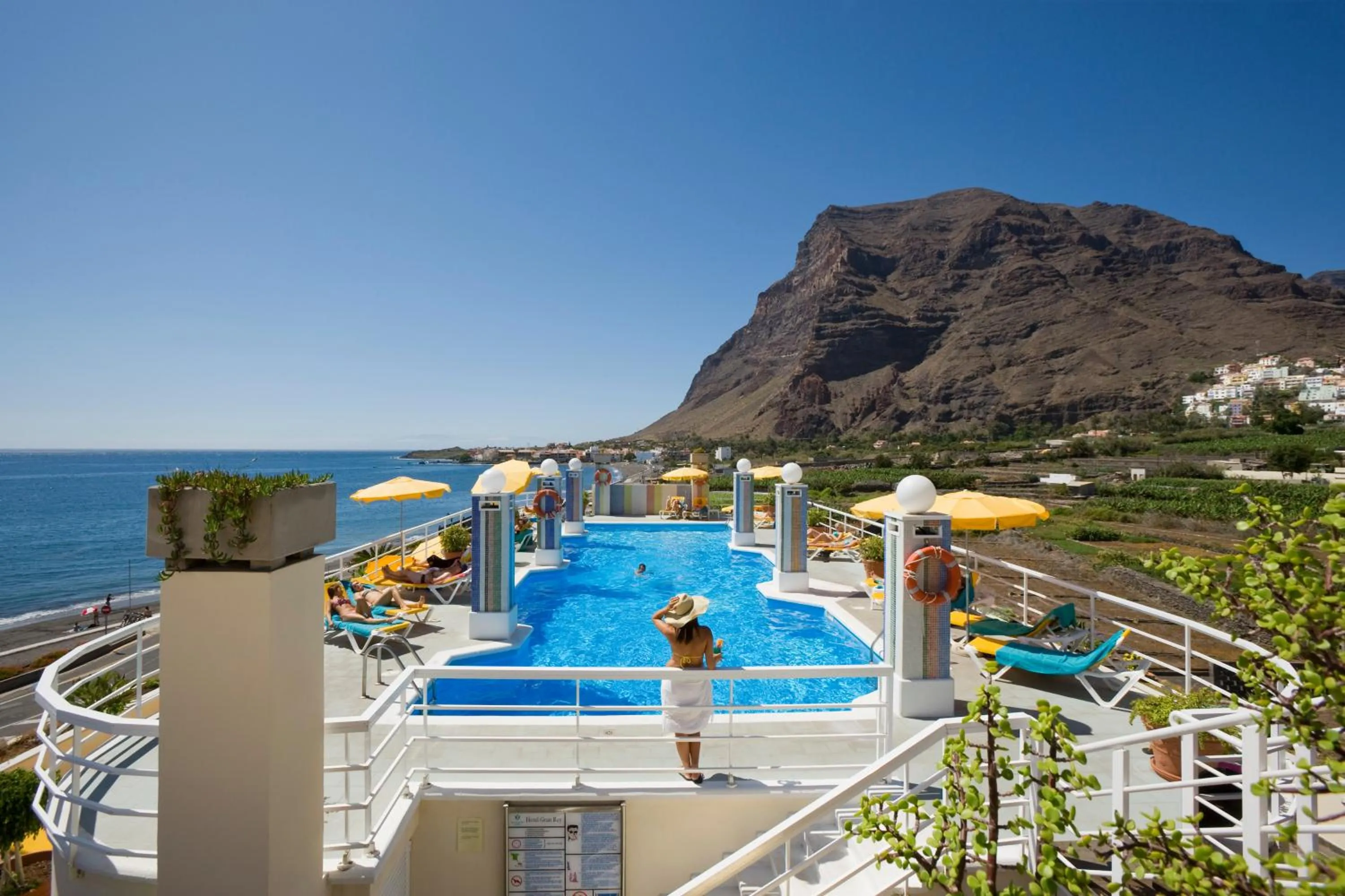 Swimming pool in Hotel Gran Rey
