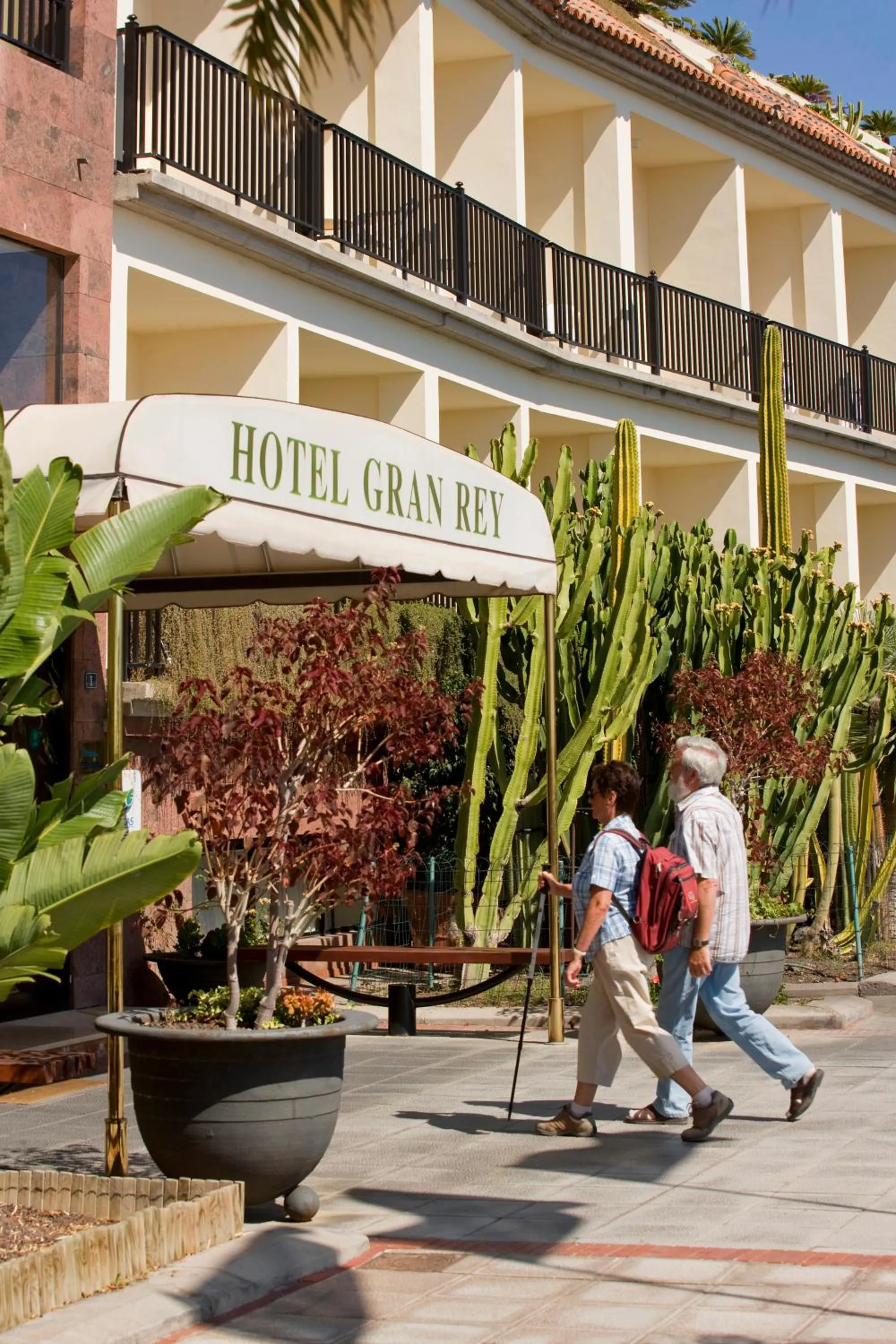 Facade/entrance in Hotel Gran Rey