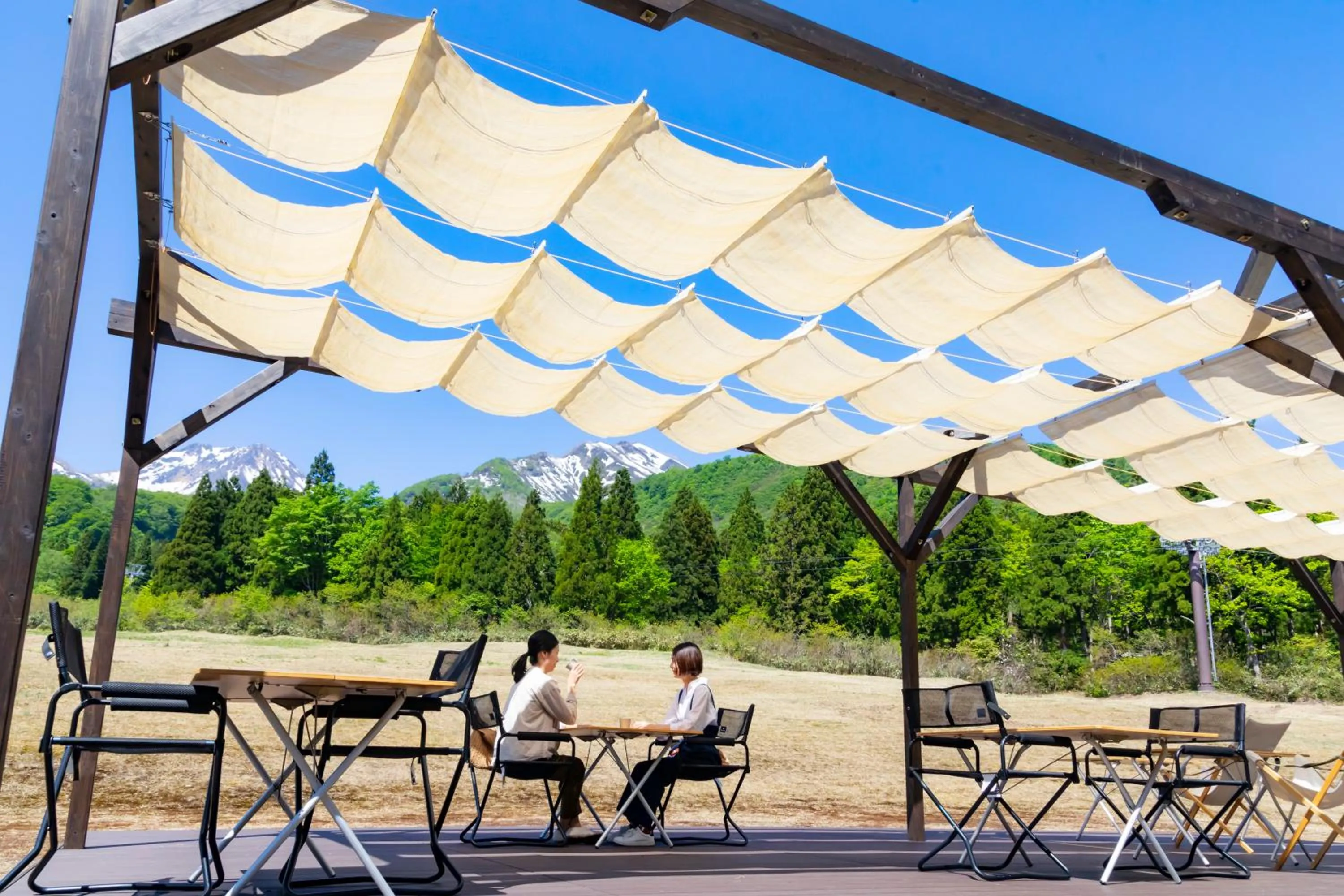 Balcony/Terrace in Kyukamura Myoko