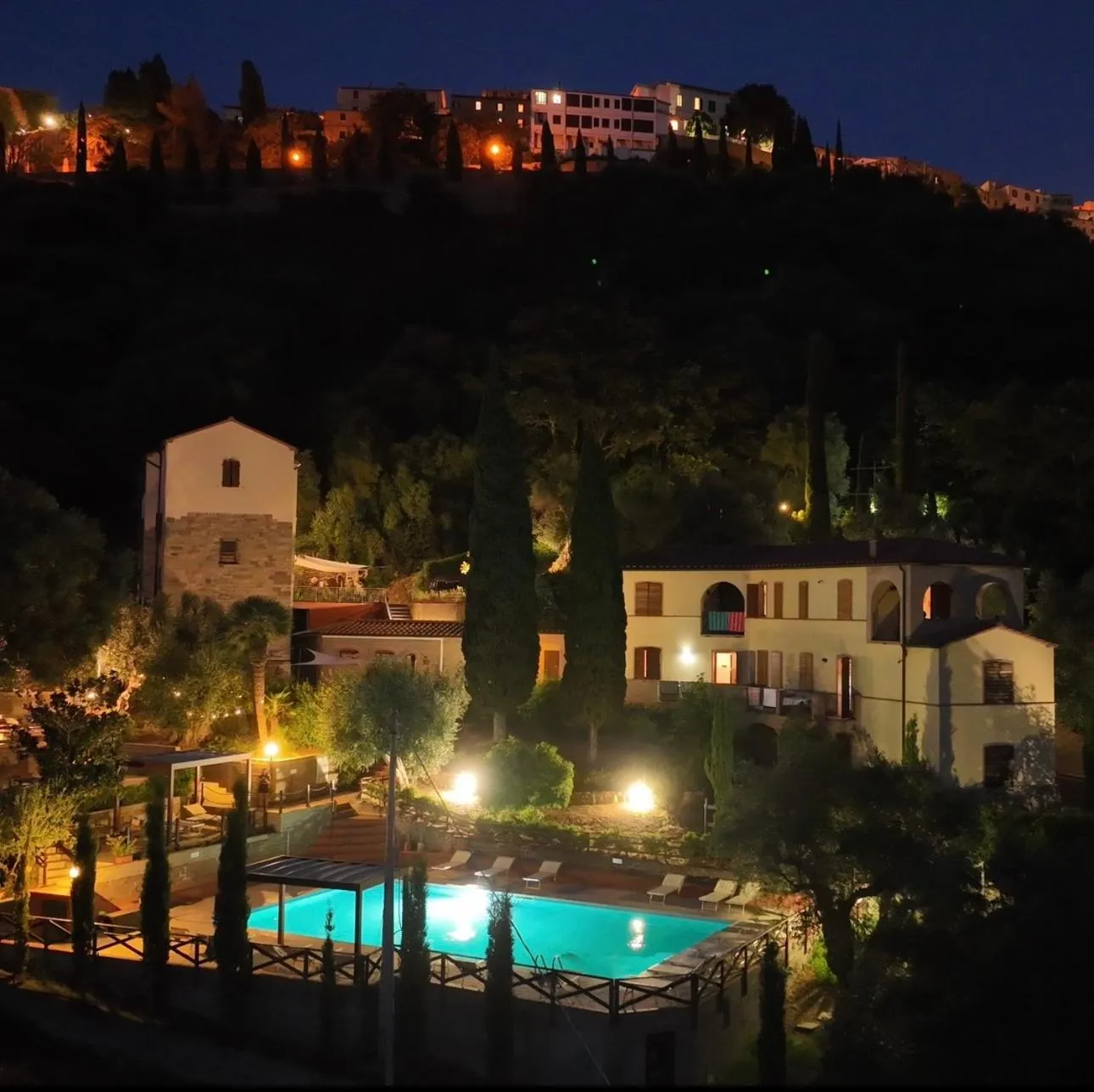 Bird's eye view in Madonna Del Poggio CAV