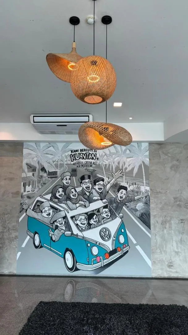 Lobby or reception in Greenlast Hotel